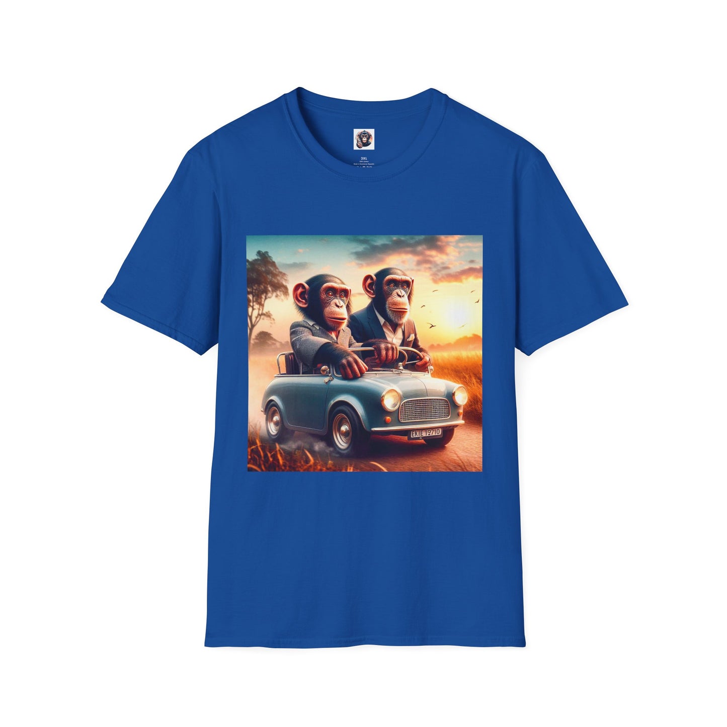 Wacky Bonobo T-Shirt Printify XS Royal 