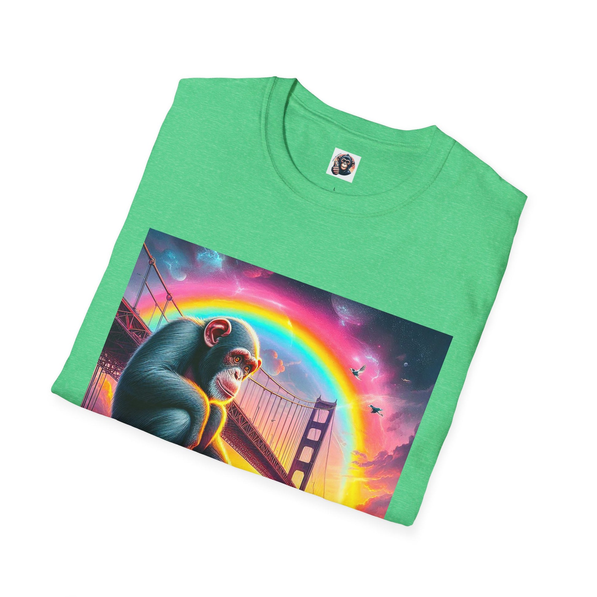 Chimp T-Shirt Printify   