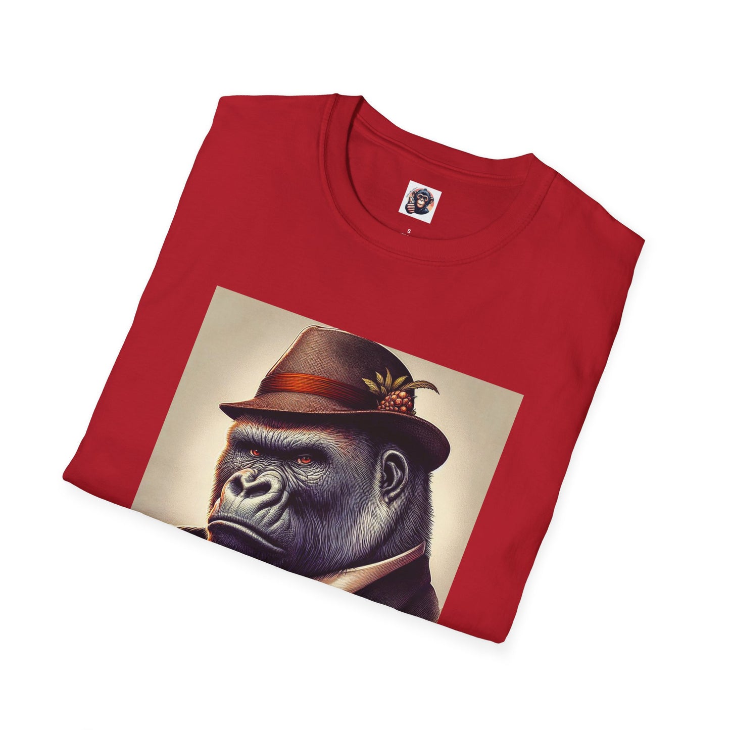 Gorilla T-Shirt Printify   