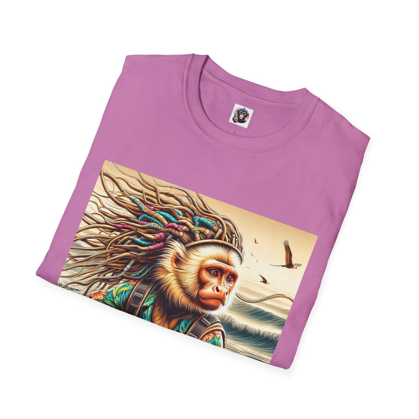 Capuchin Monkey T-Shirt Printify   