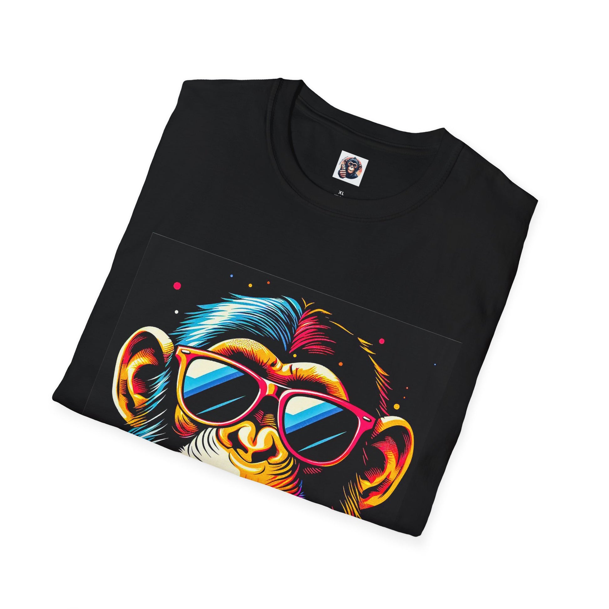 Chimp T-Shirt Printify   