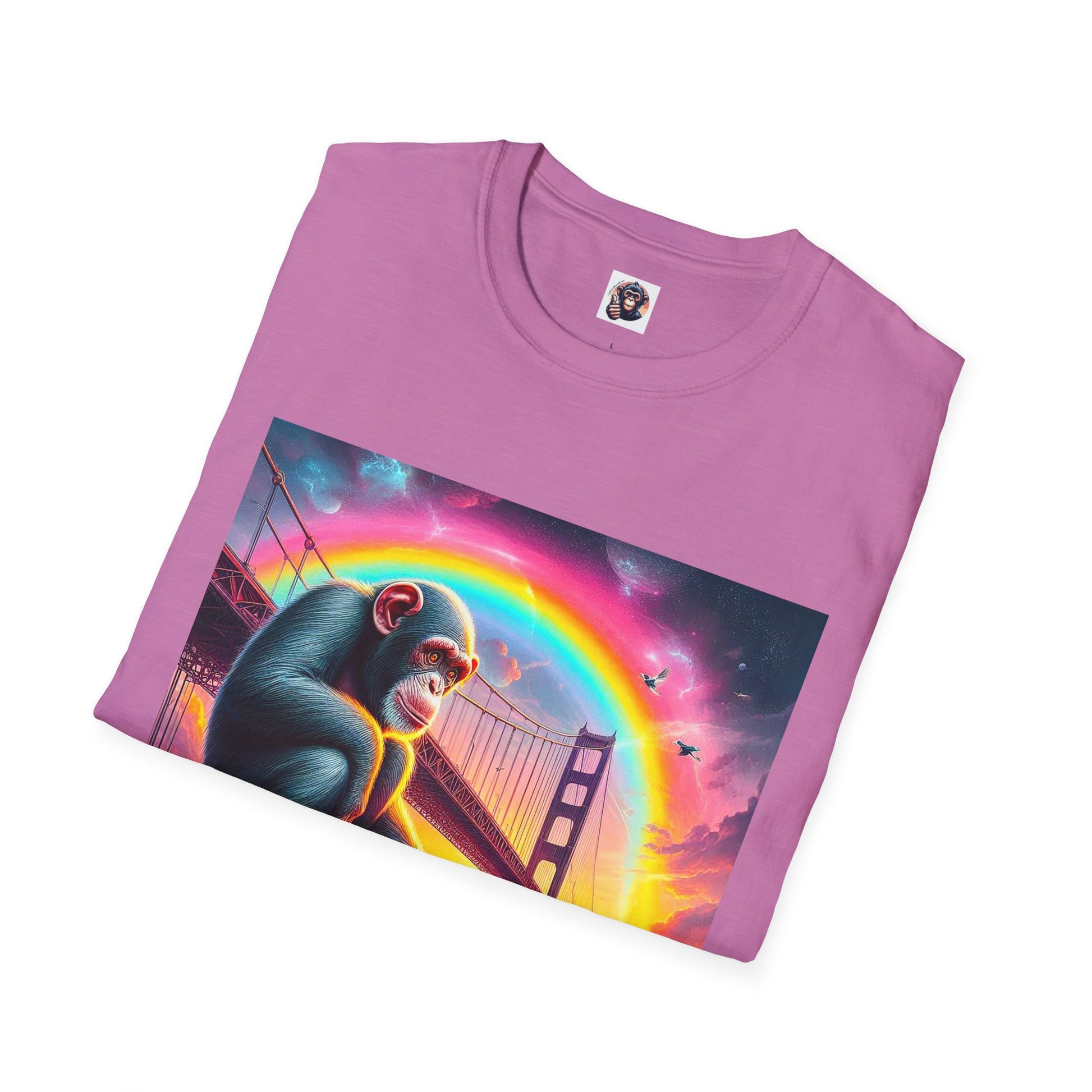 Chimp T-Shirt Printify   