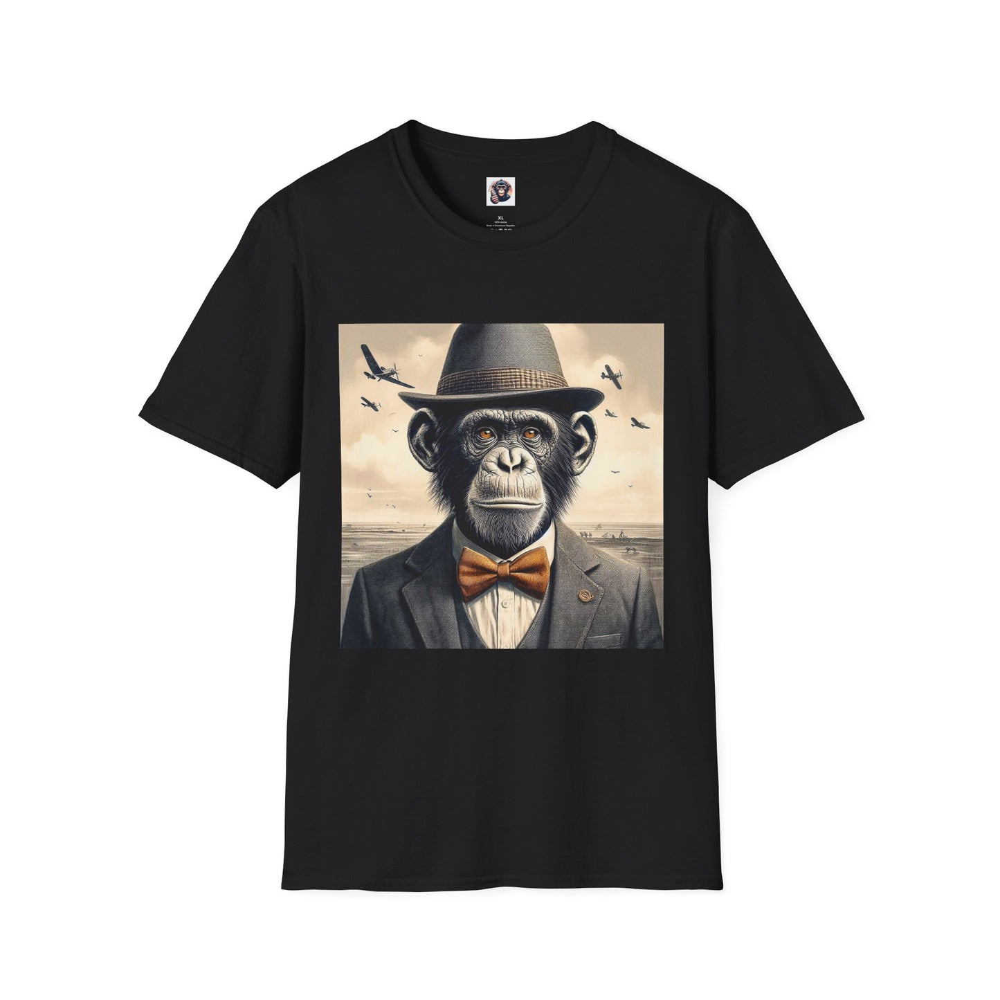 Bonobo T-Shirt Printify XS Black 