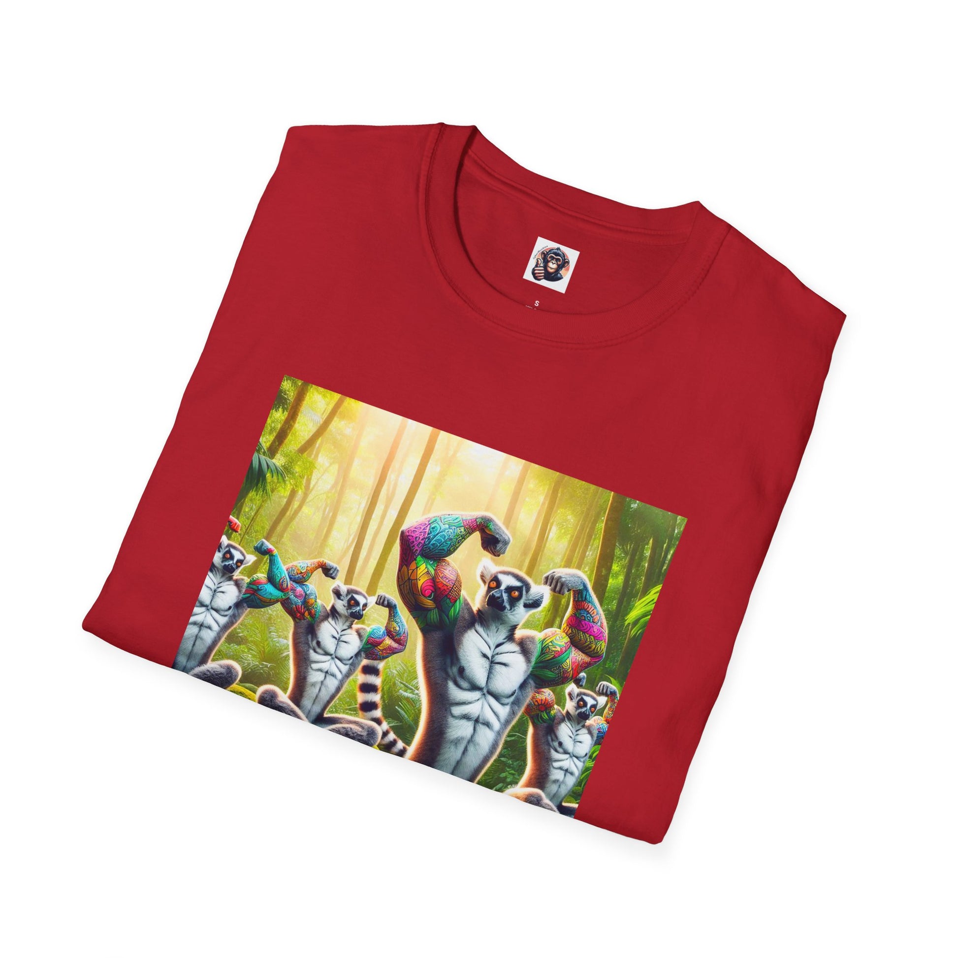 Lemurs T-Shirt Printify   