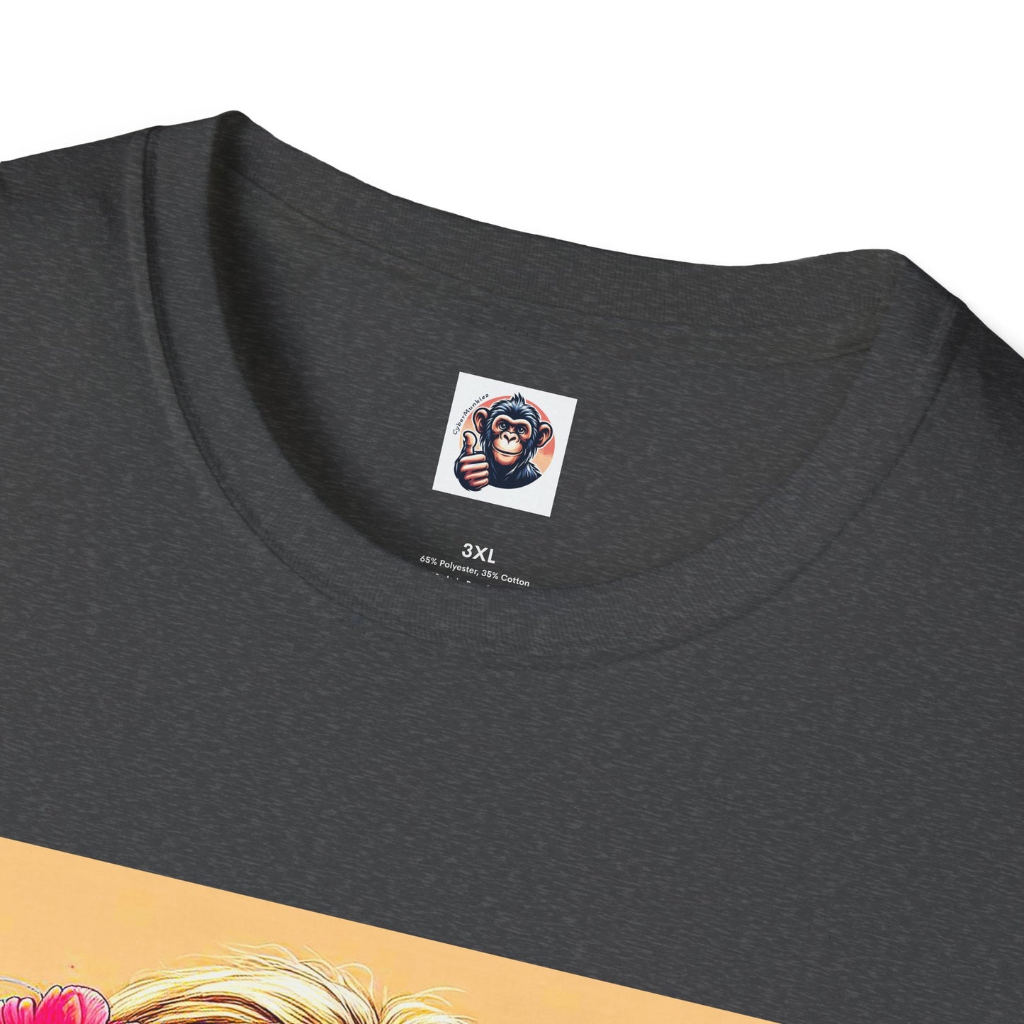Capuchin Monkey warrior king shirt T-Shirt Printify