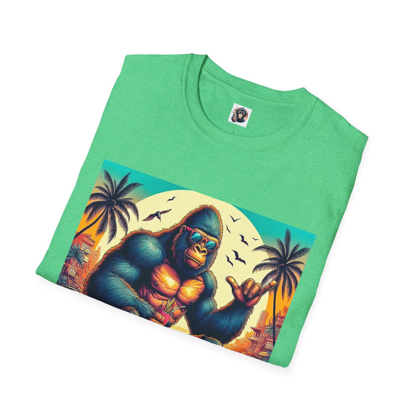 Gorilla T-Shirt Printify   