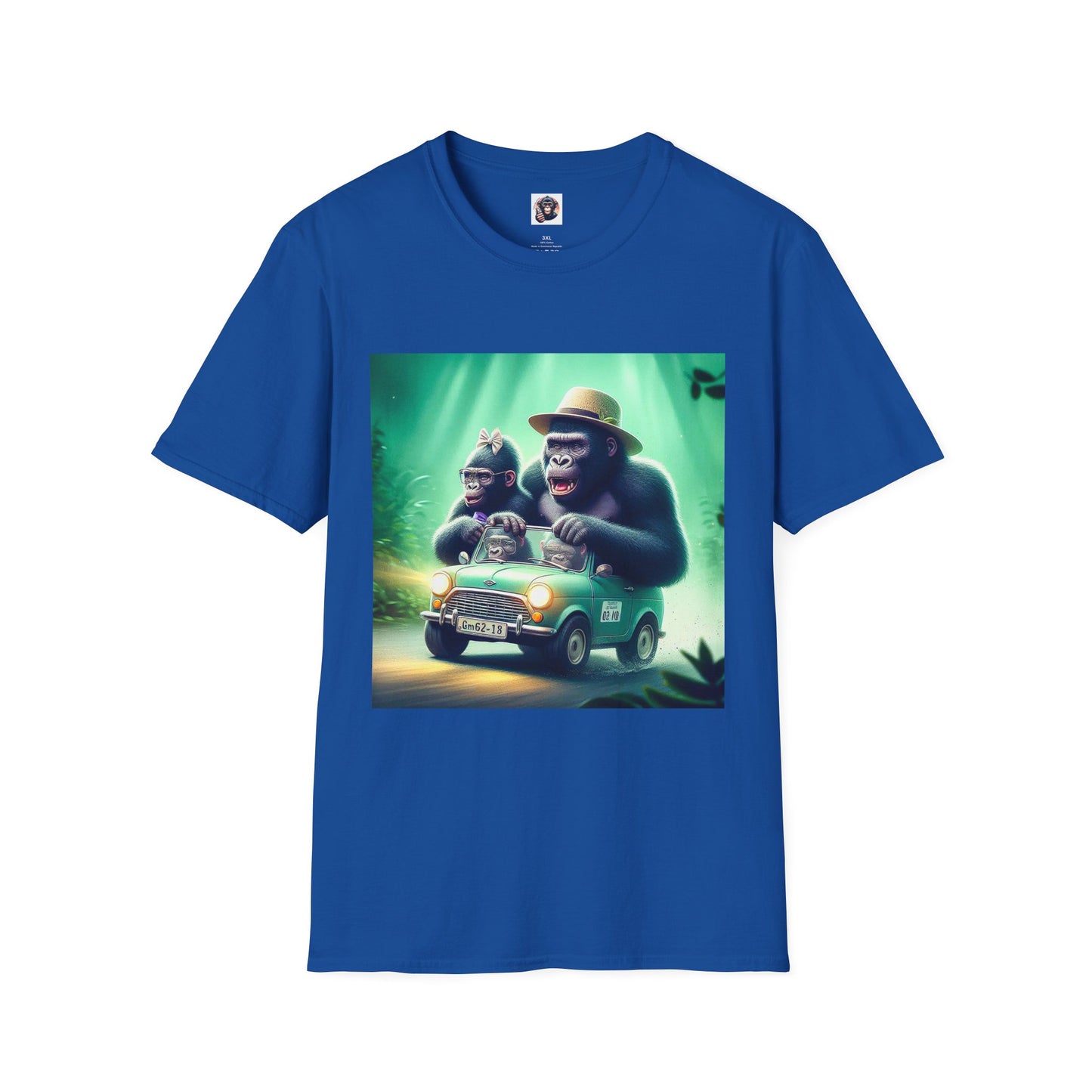 Wacky Gorilla T-Shirt Printify XS Royal 