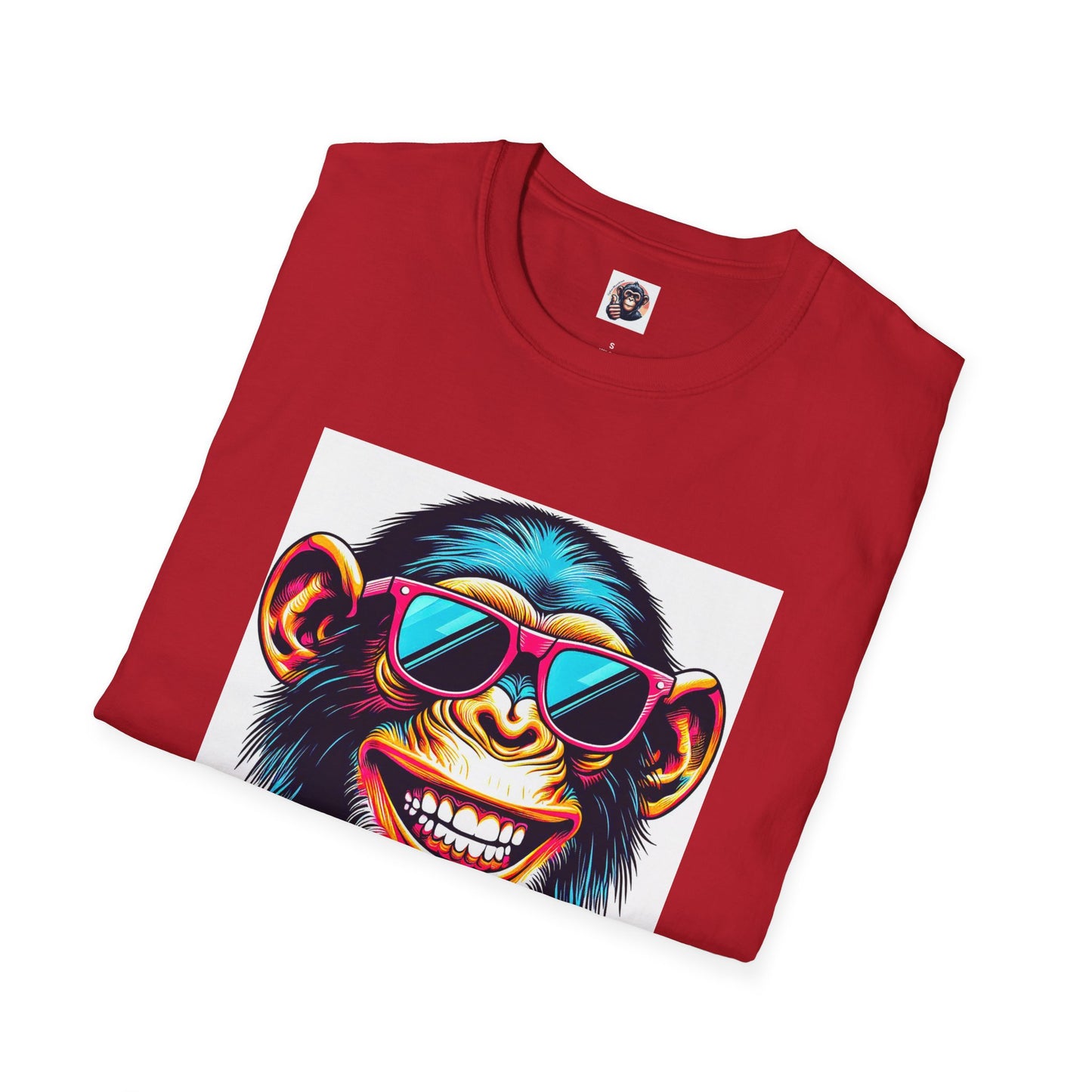 Chimp T-Shirt Printify   