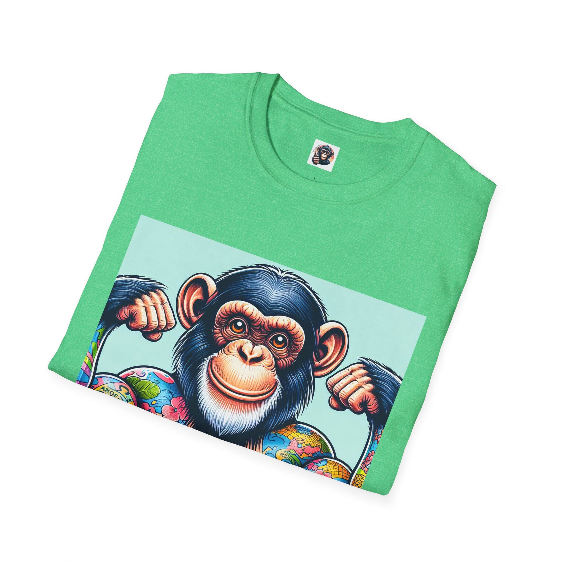 Chimp T-Shirt Printify   