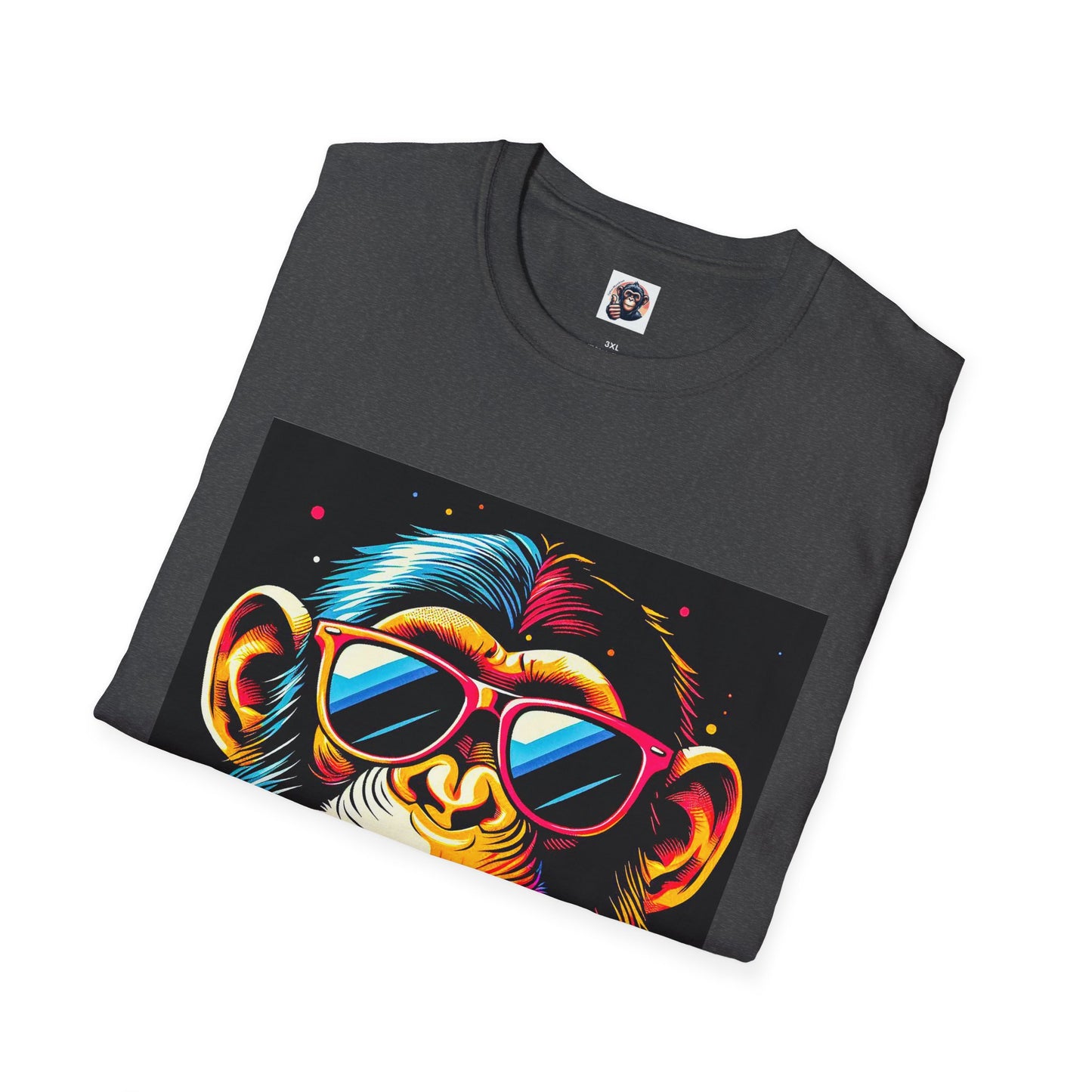 Chimp T-Shirt Printify   