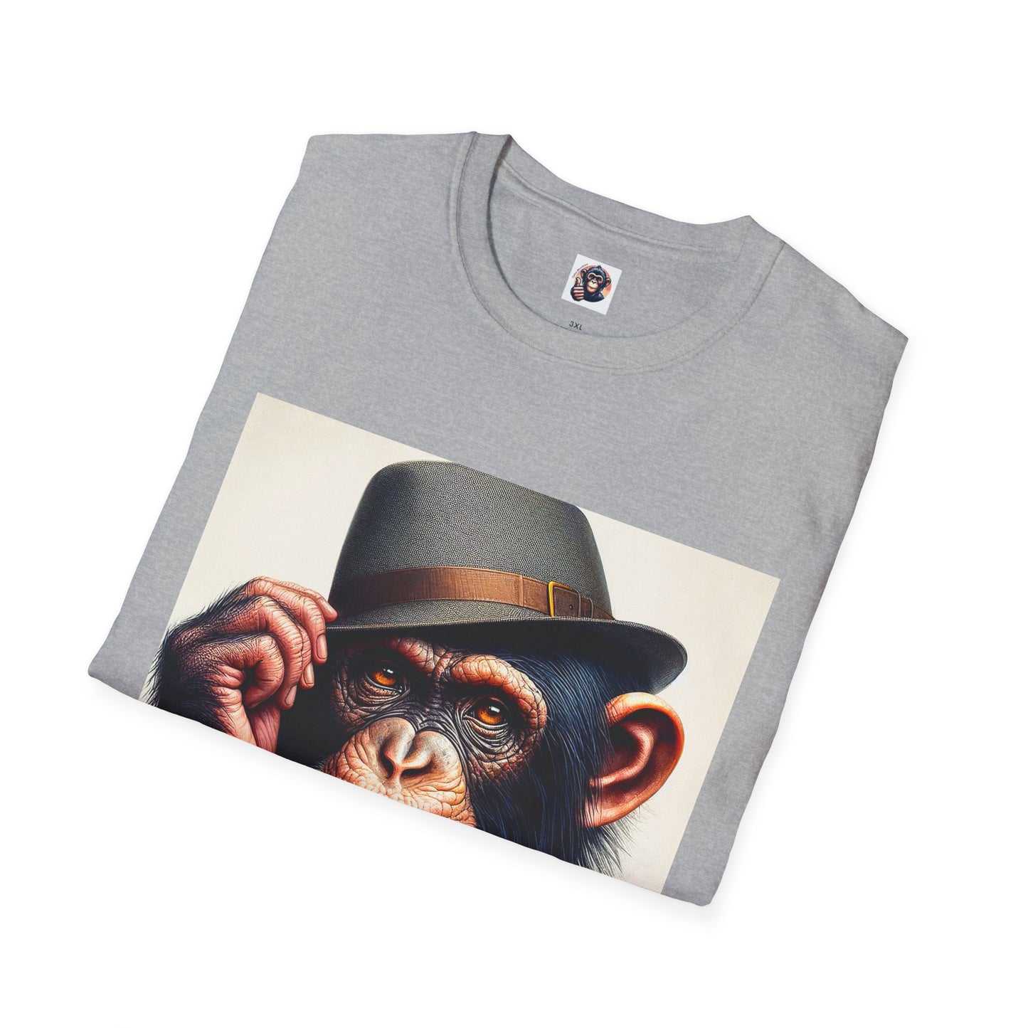 Chimp T-Shirt Printify   