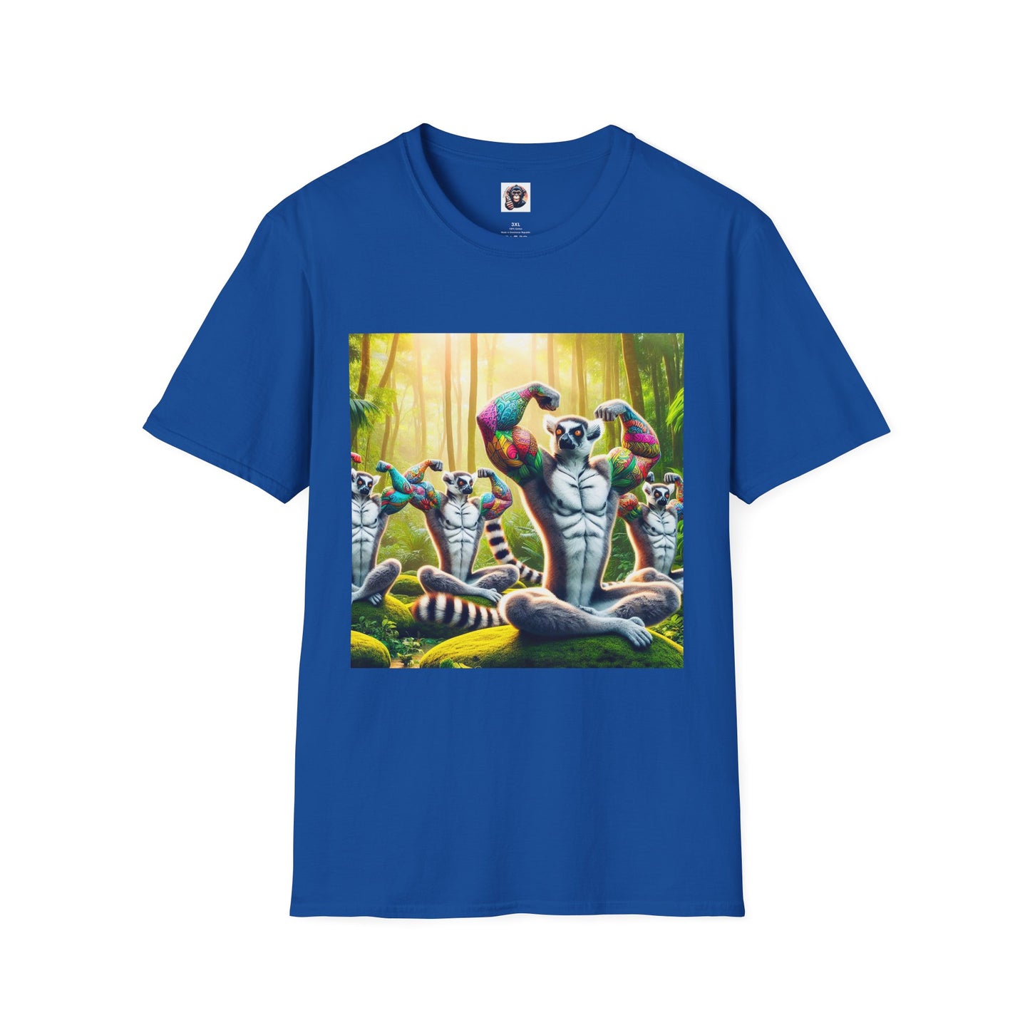 Lemurs T-Shirt Printify XS Royal 