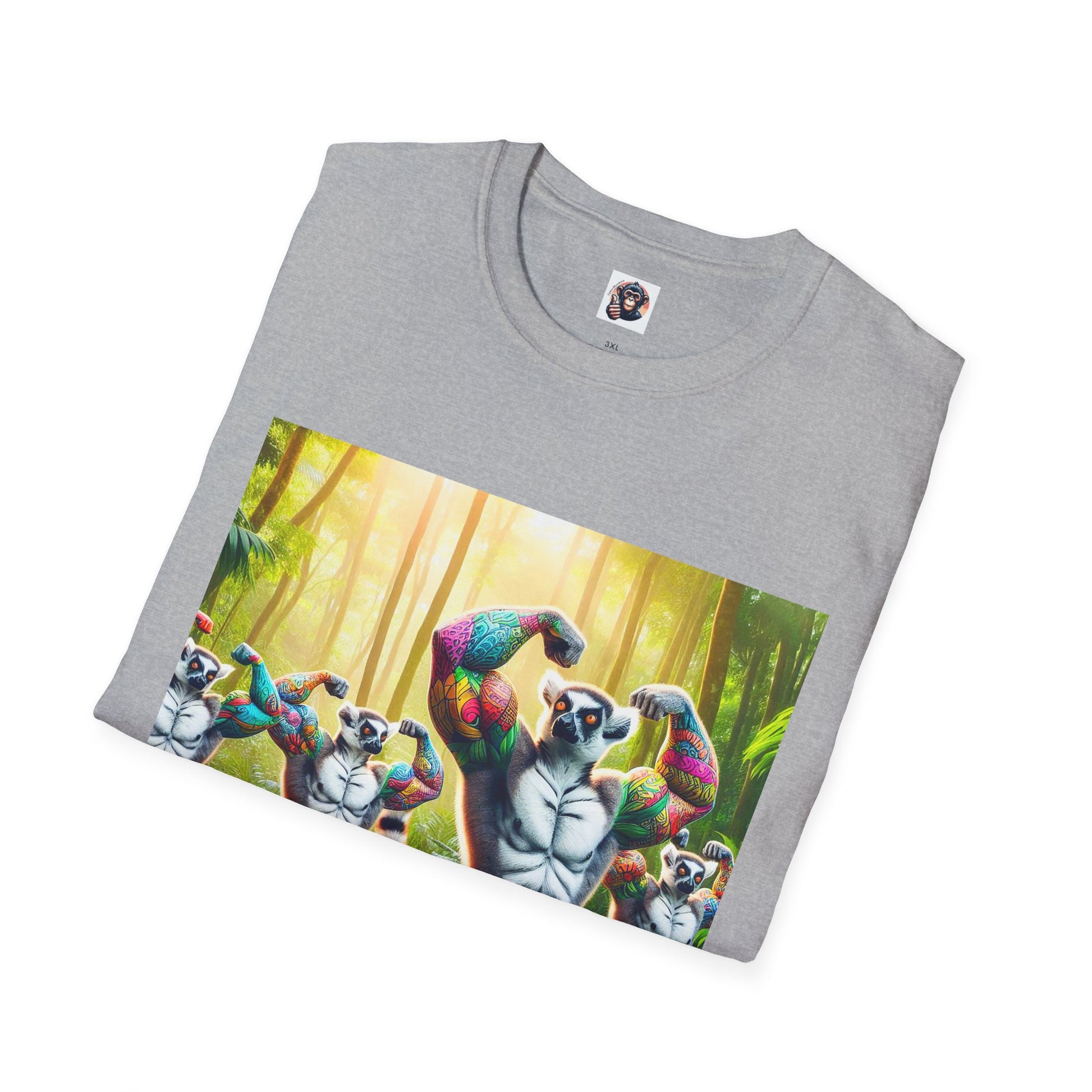 Lemurs T-Shirt Printify   