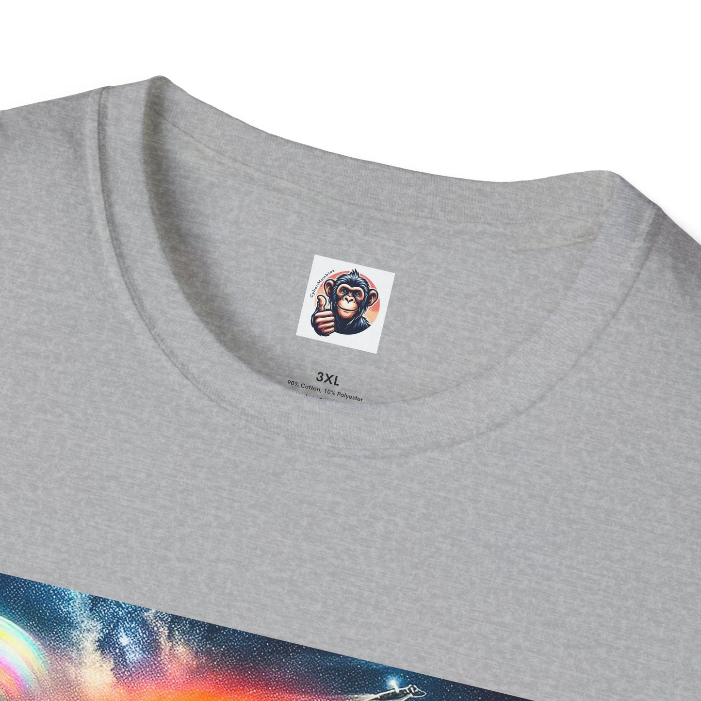 Lemurs rainbow bridge T-Shirt Printify