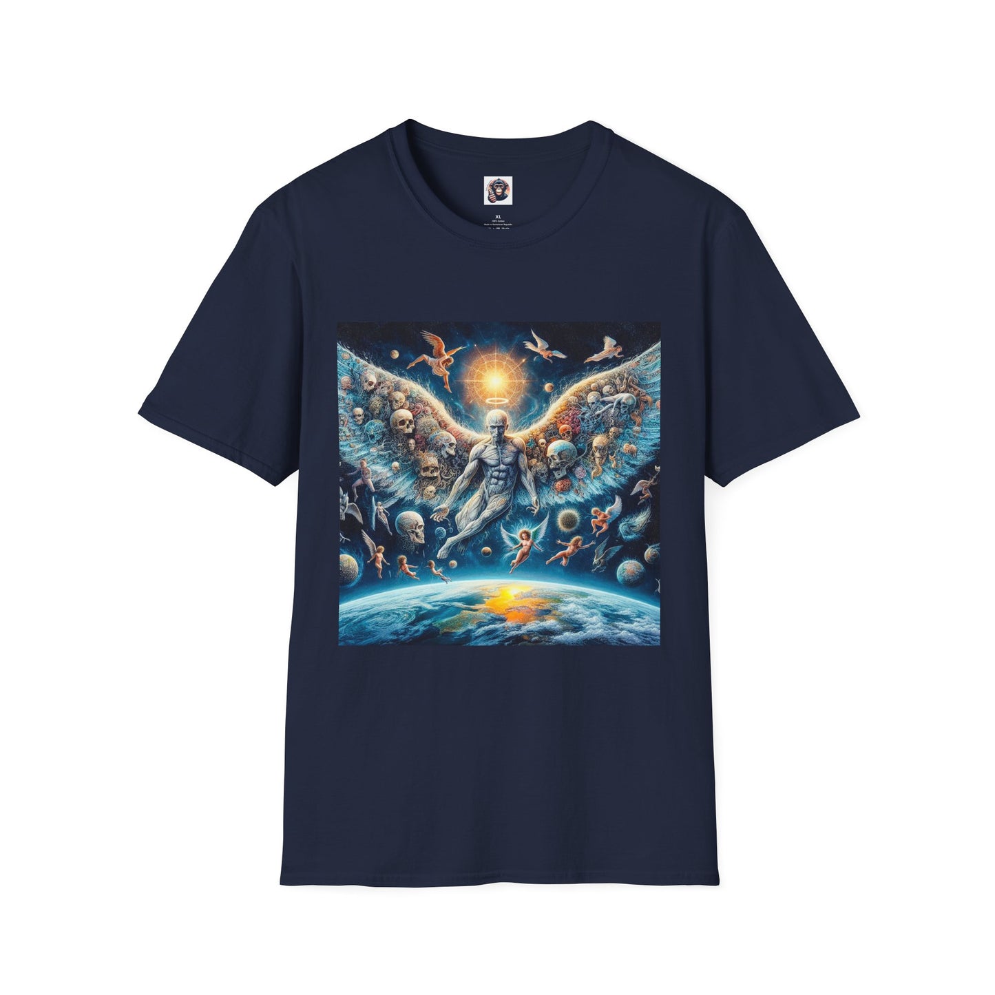 Homo Sapiens T-Shirt Printify XS Navy 