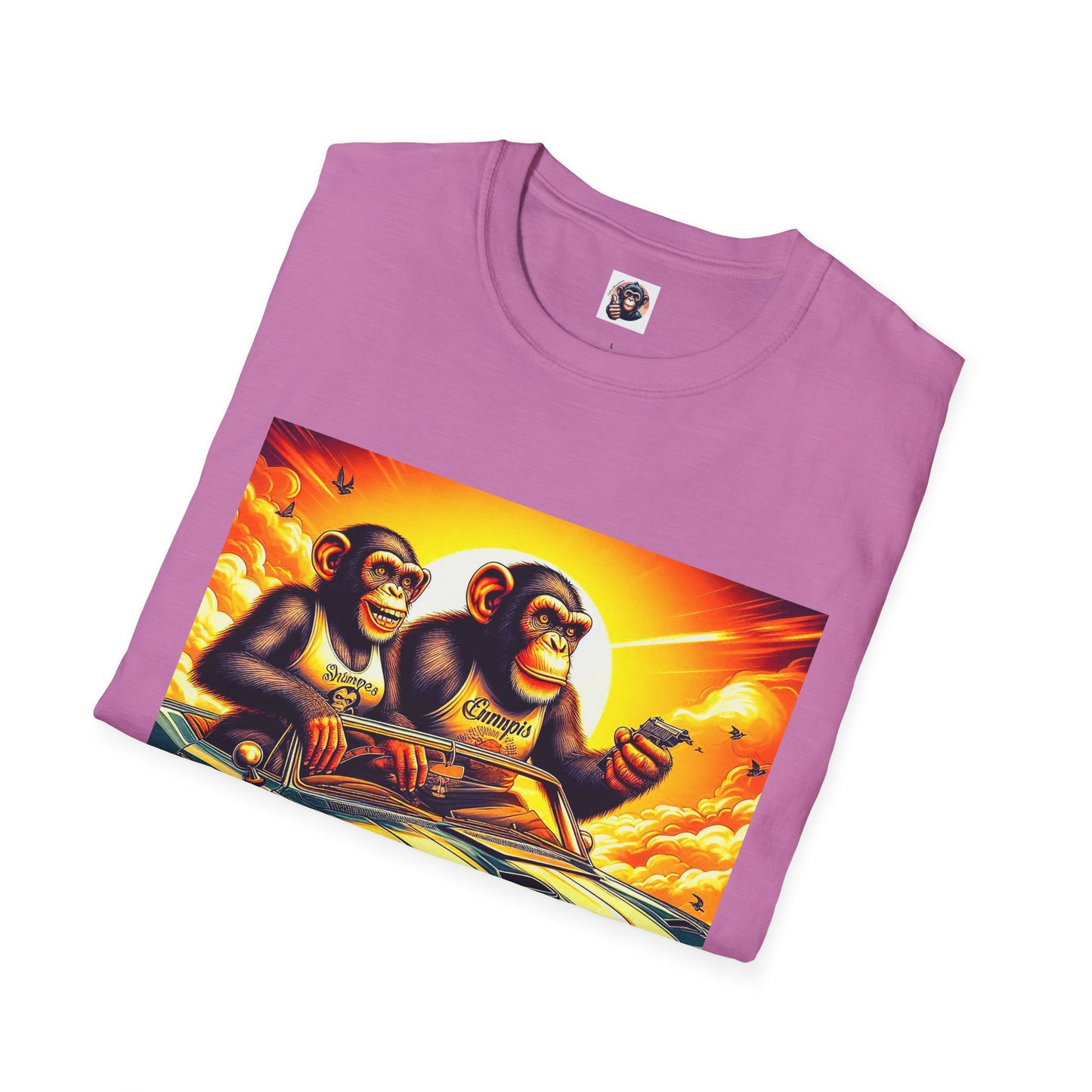 Wacky Chimp T-Shirt Printify   