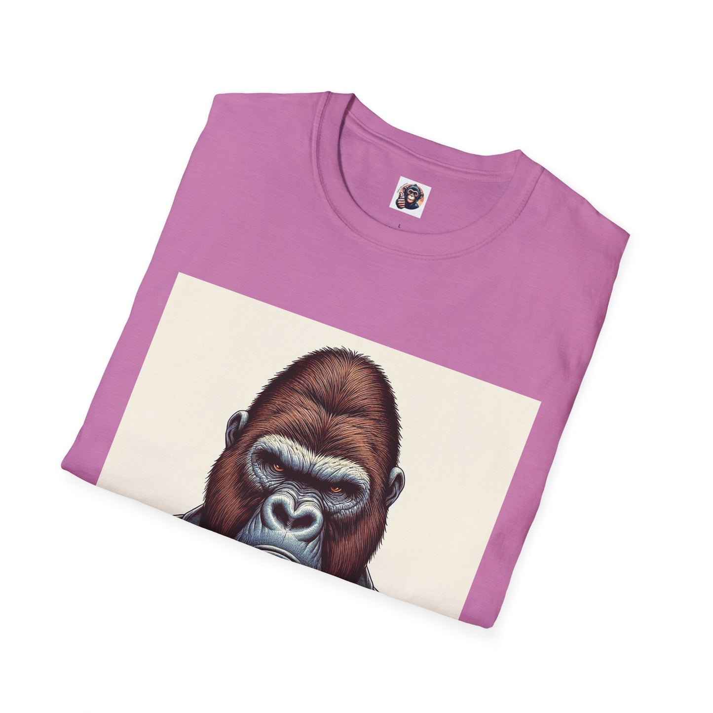 Gorilla T-Shirt Printify   