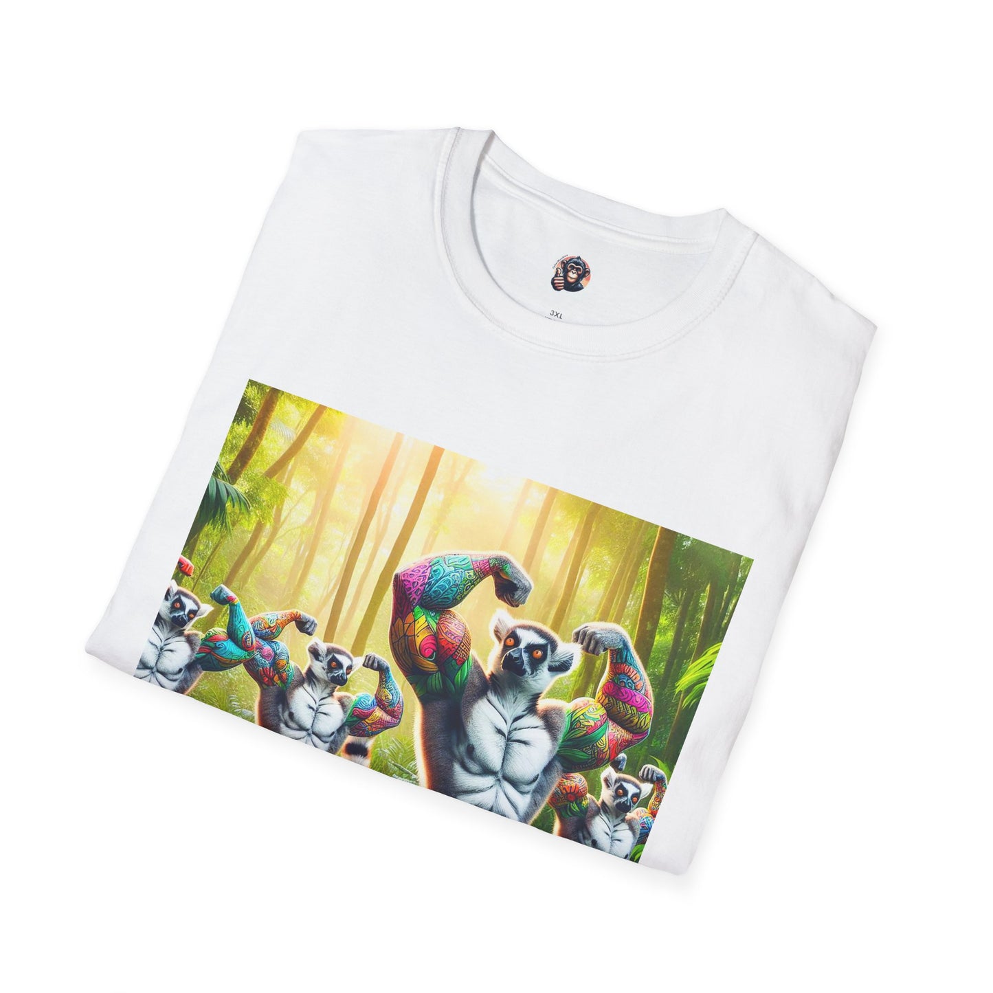 Lemurs T-Shirt Printify   