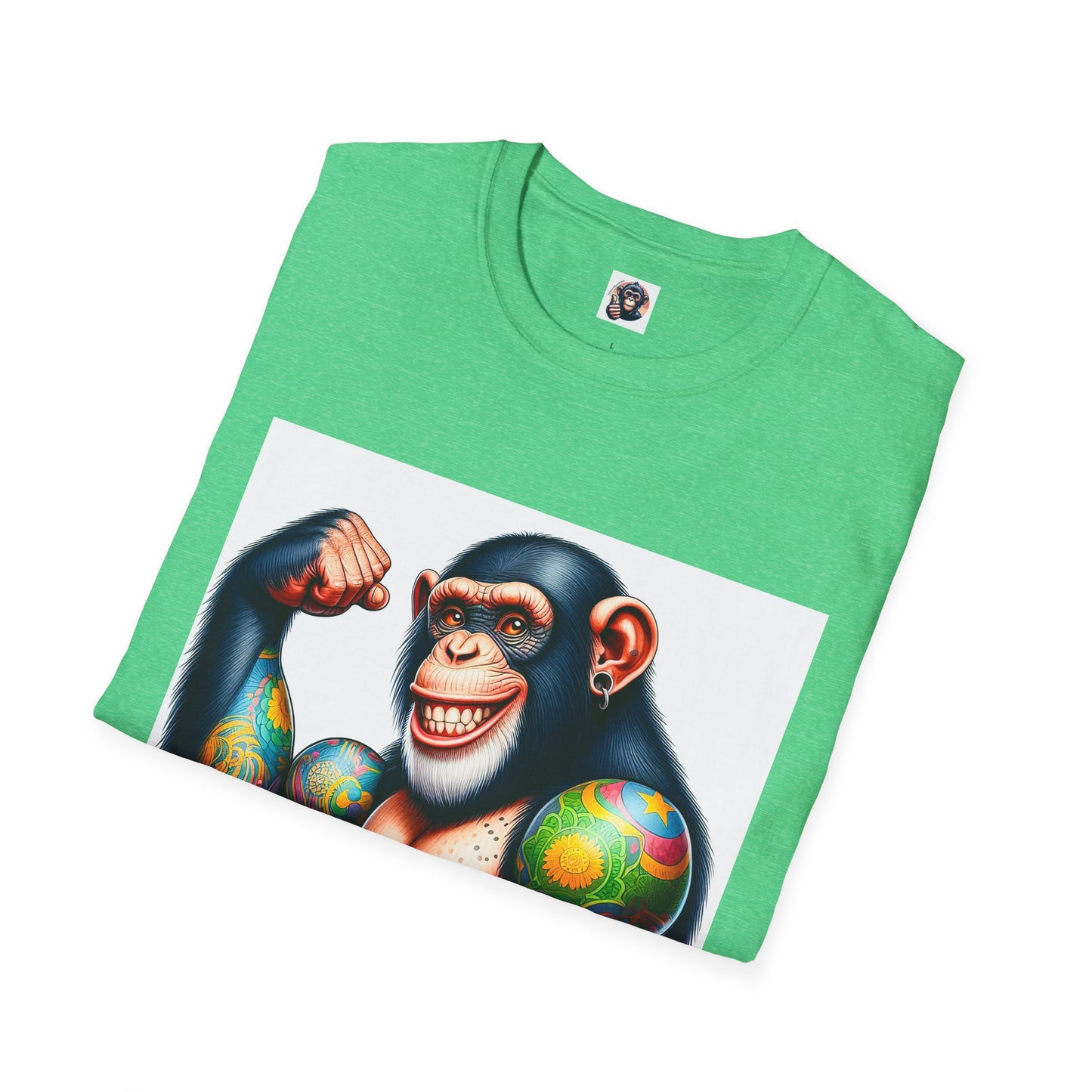 Chimp T-Shirt Printify   