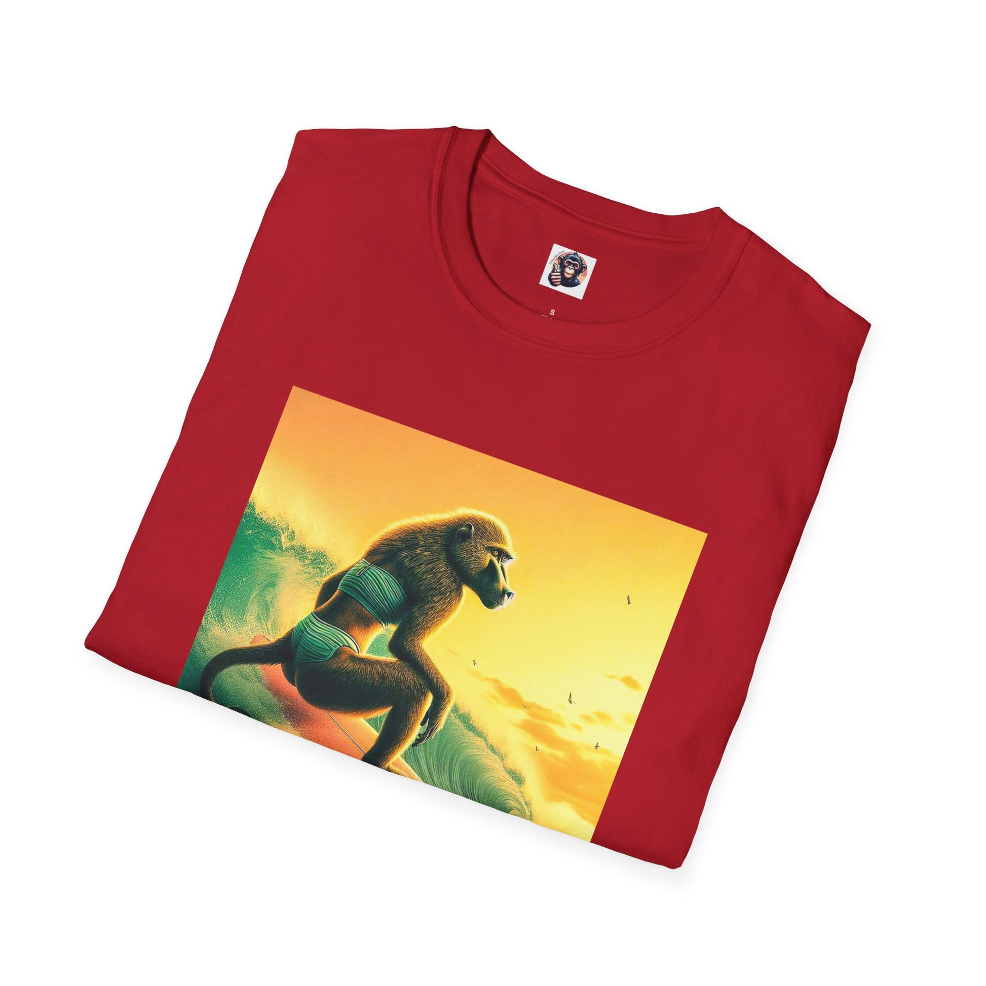 Baboon T-Shirt Printify   