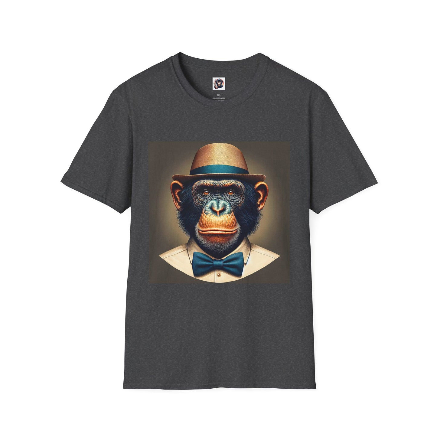 Bonobo T-Shirt Printify XS Dark Heather 