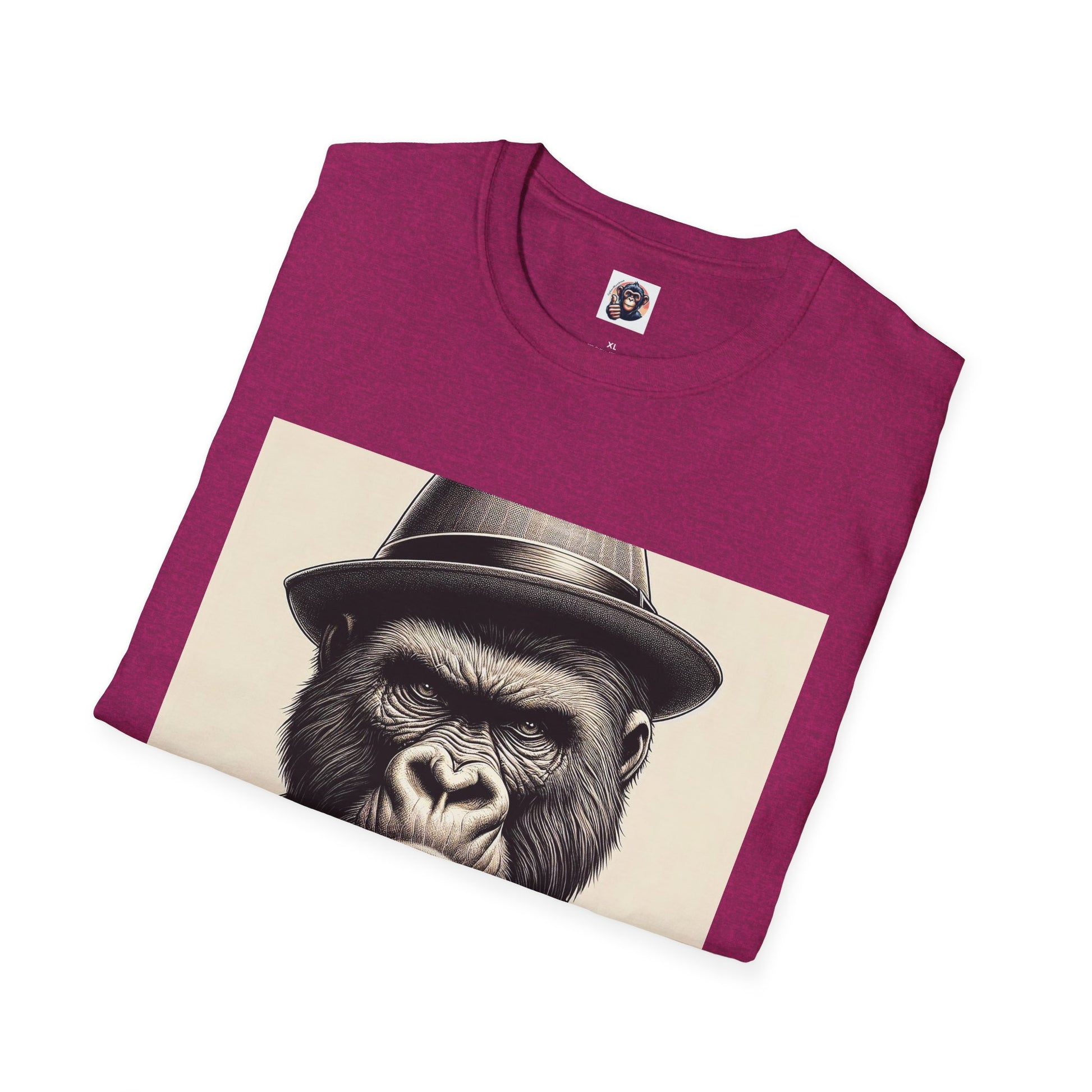 Gorilla T-Shirt Printify   