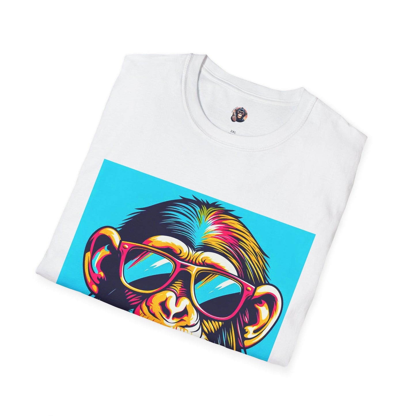 Chimp T-Shirt Printify   