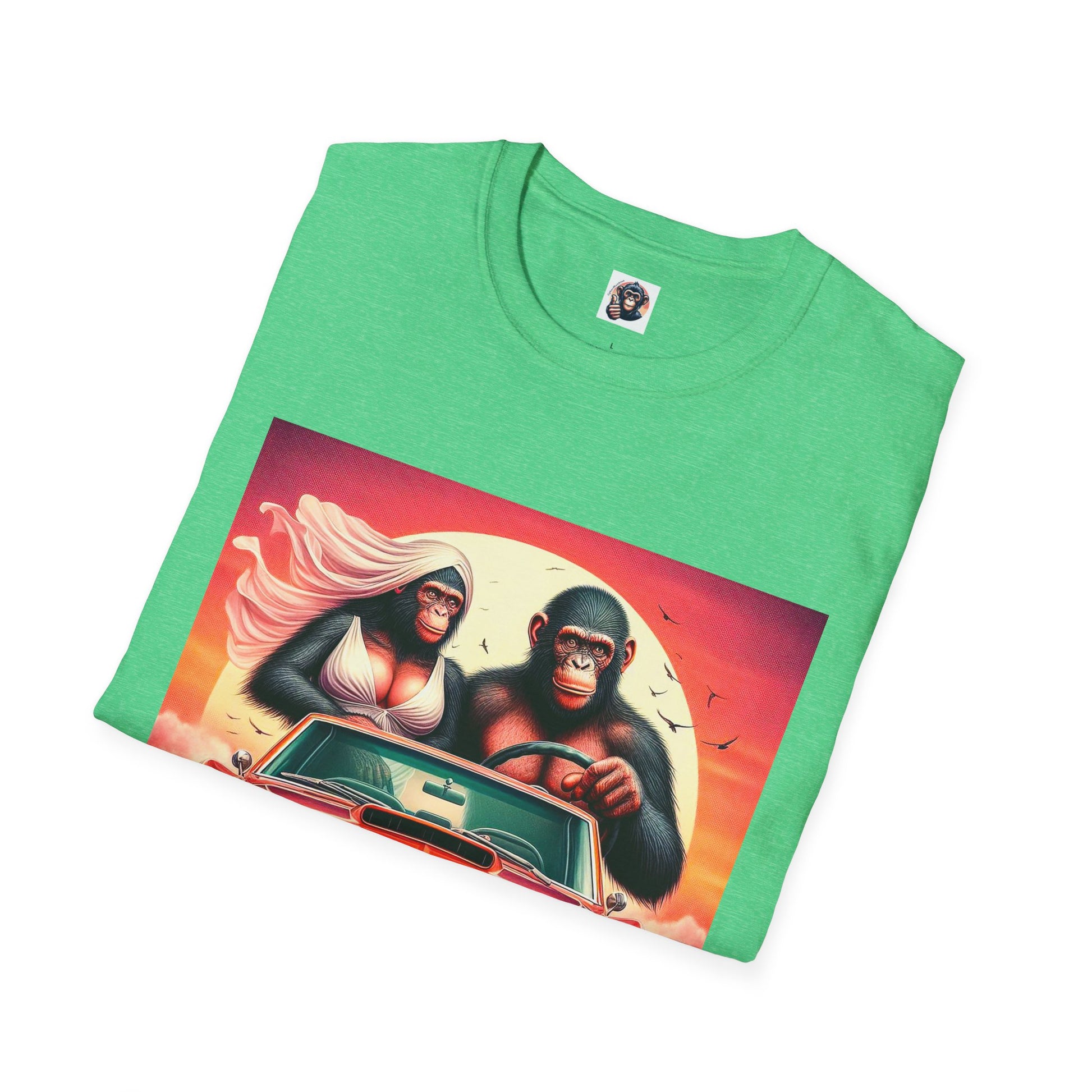 Wacky Bonobo T-Shirt Printify   