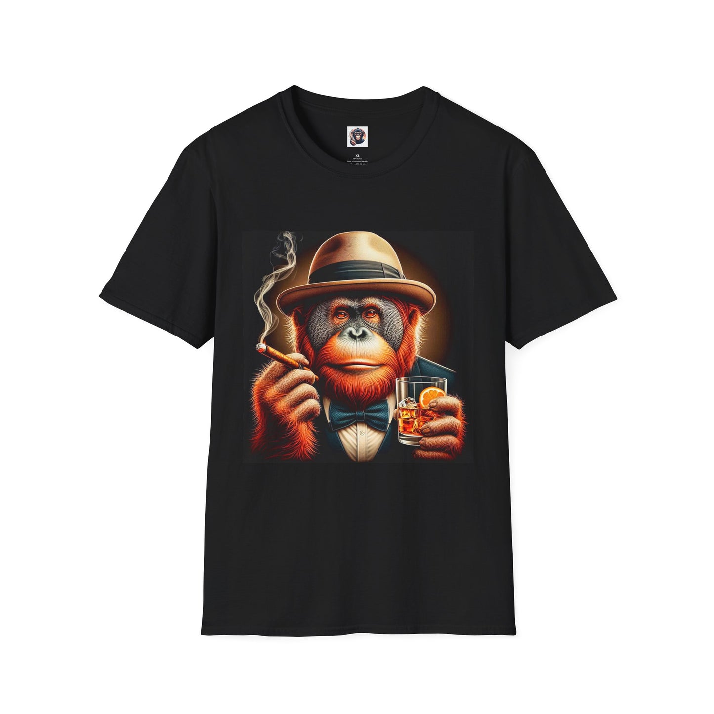 Orangutans T-Shirt Printify S Black 