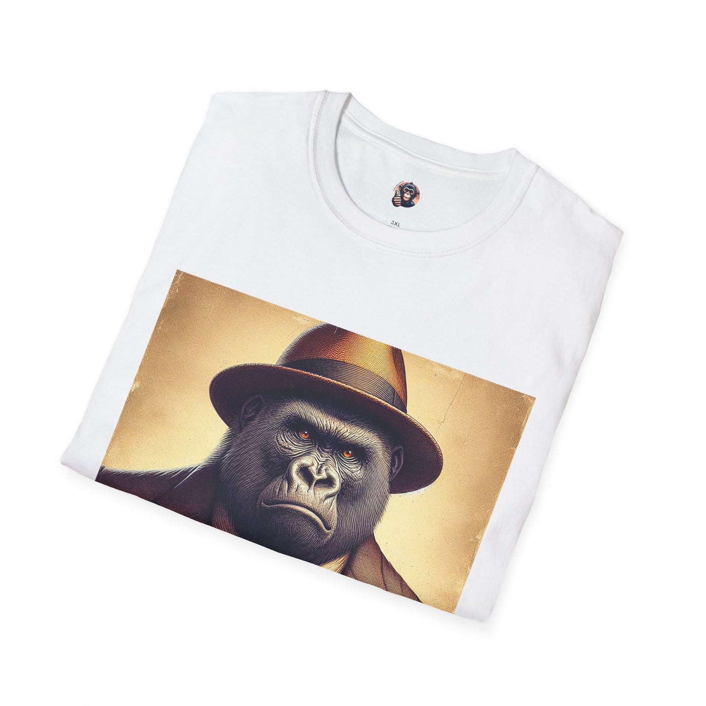 Gorilla T-Shirt Printify   