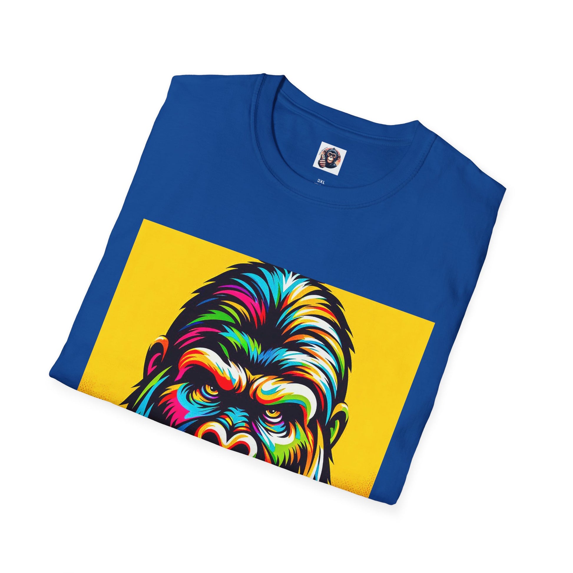 Gorilla T-Shirt Printify   