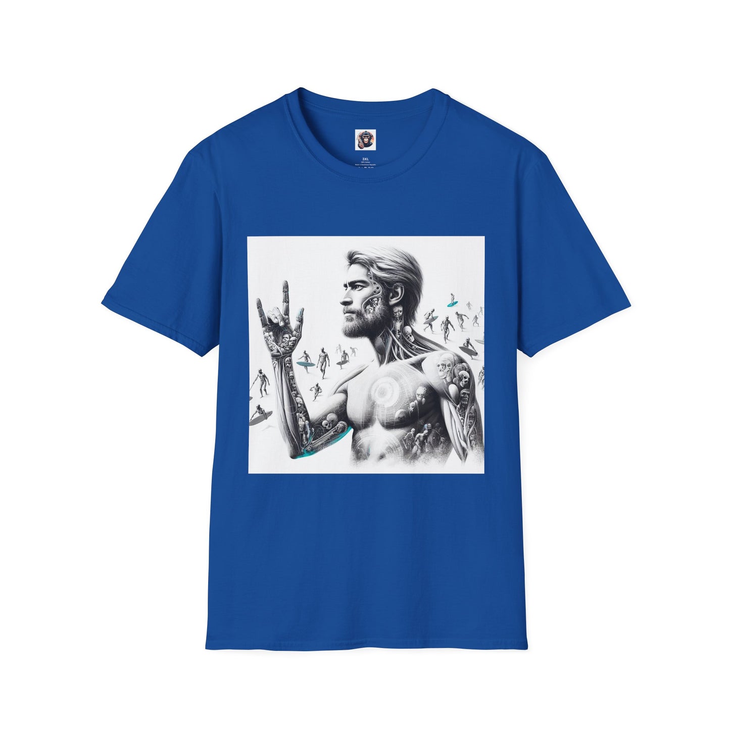 Homo Sapiens T-Shirt Printify XS Royal 