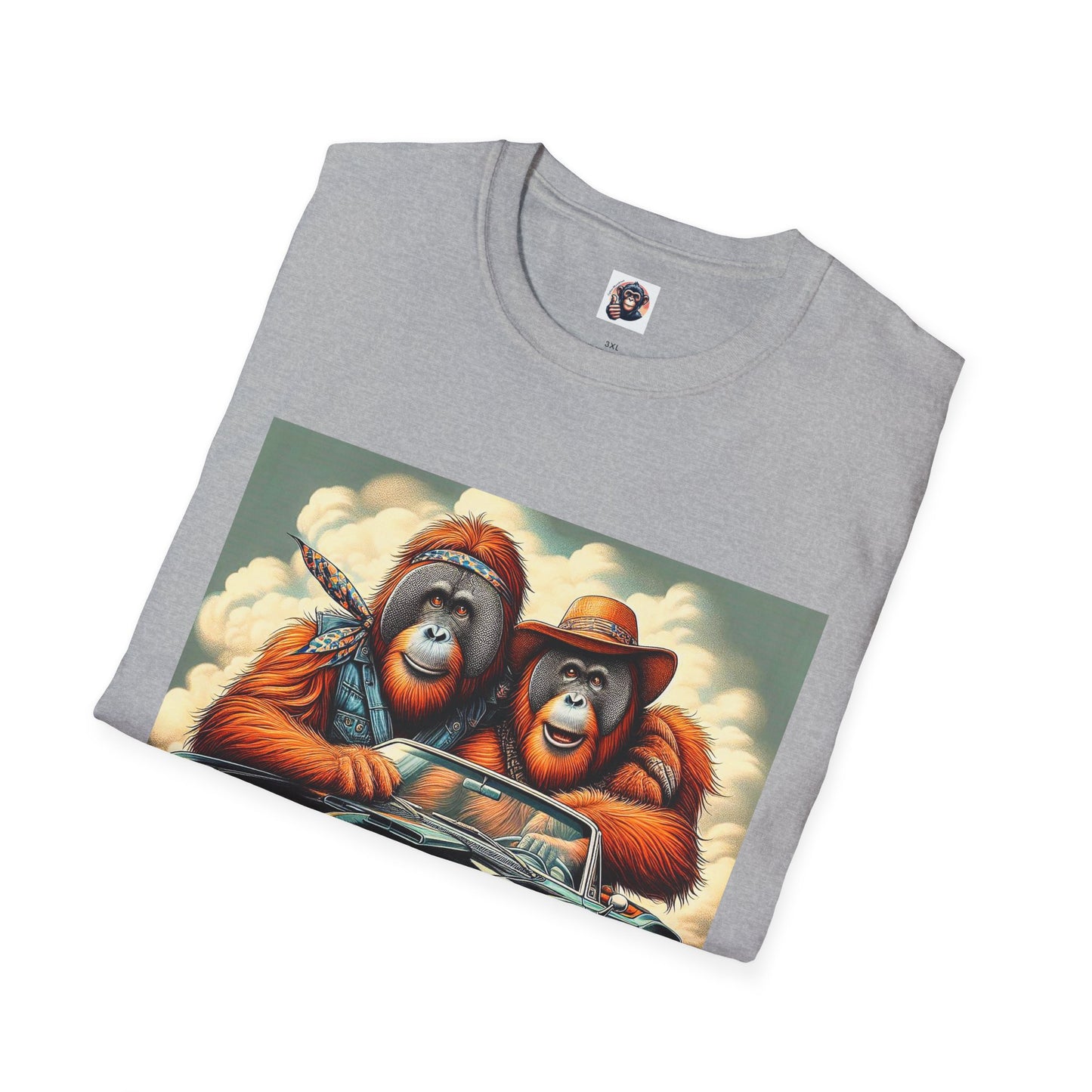 Wacky Orangutans T-Shirt Printify   