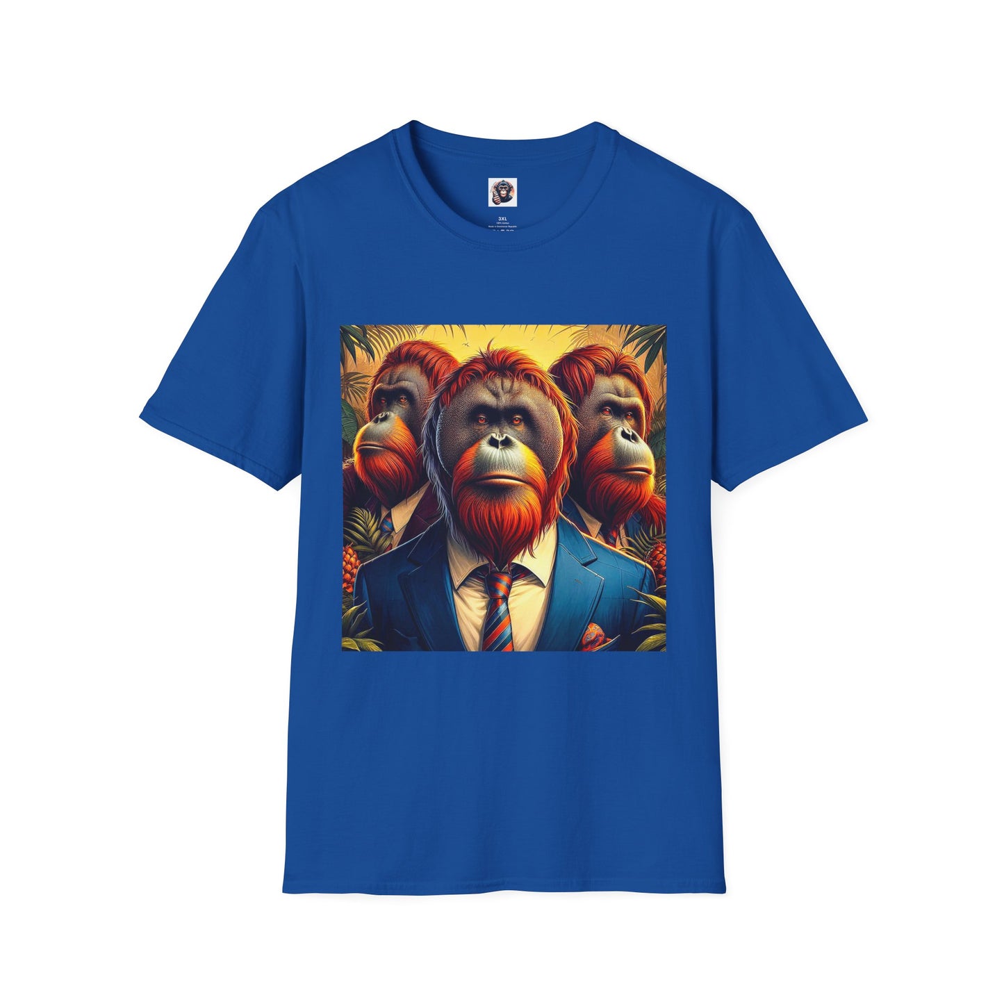 Orangutans T-Shirt Printify XS Royal 