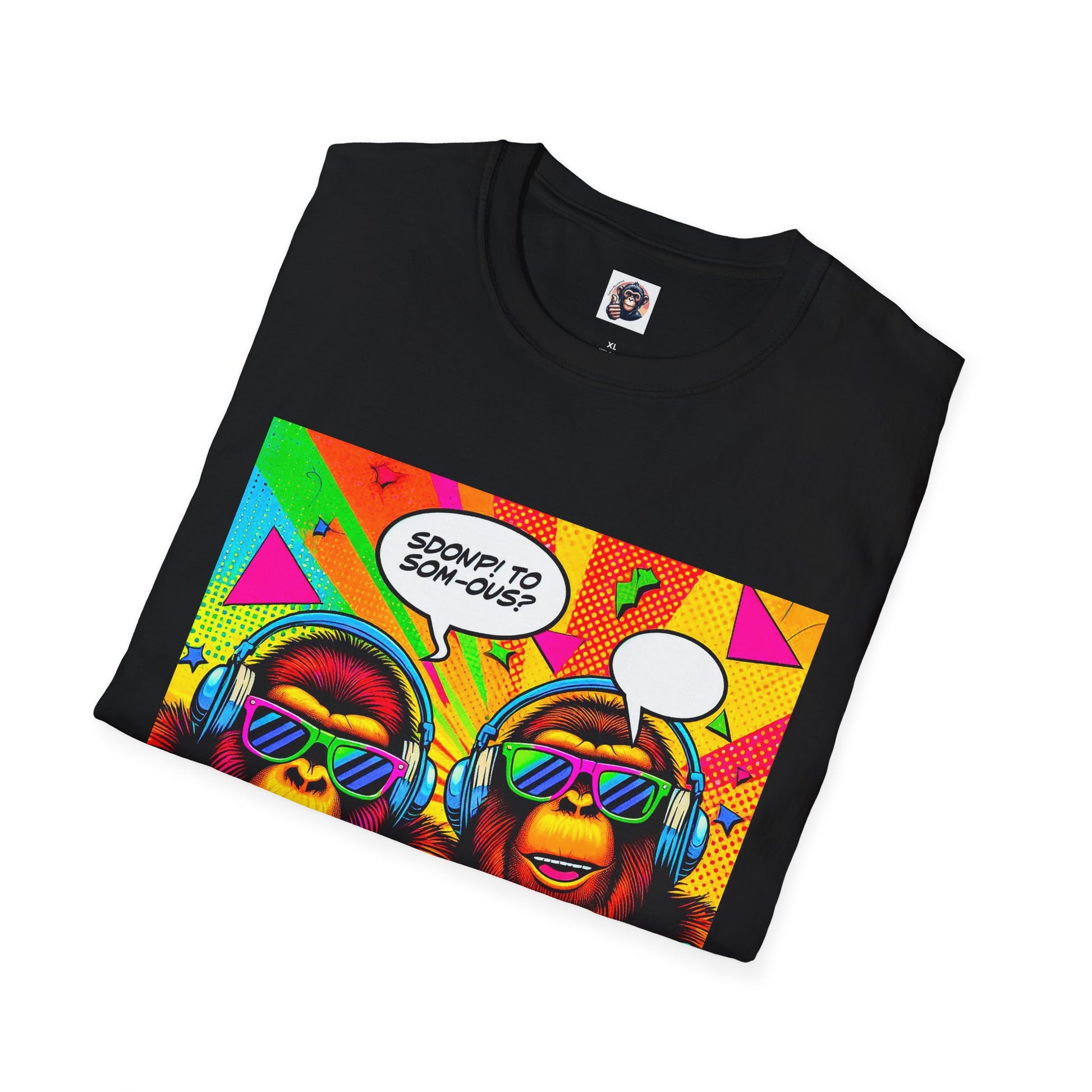 Orangutans comic book T-Shirt Printify