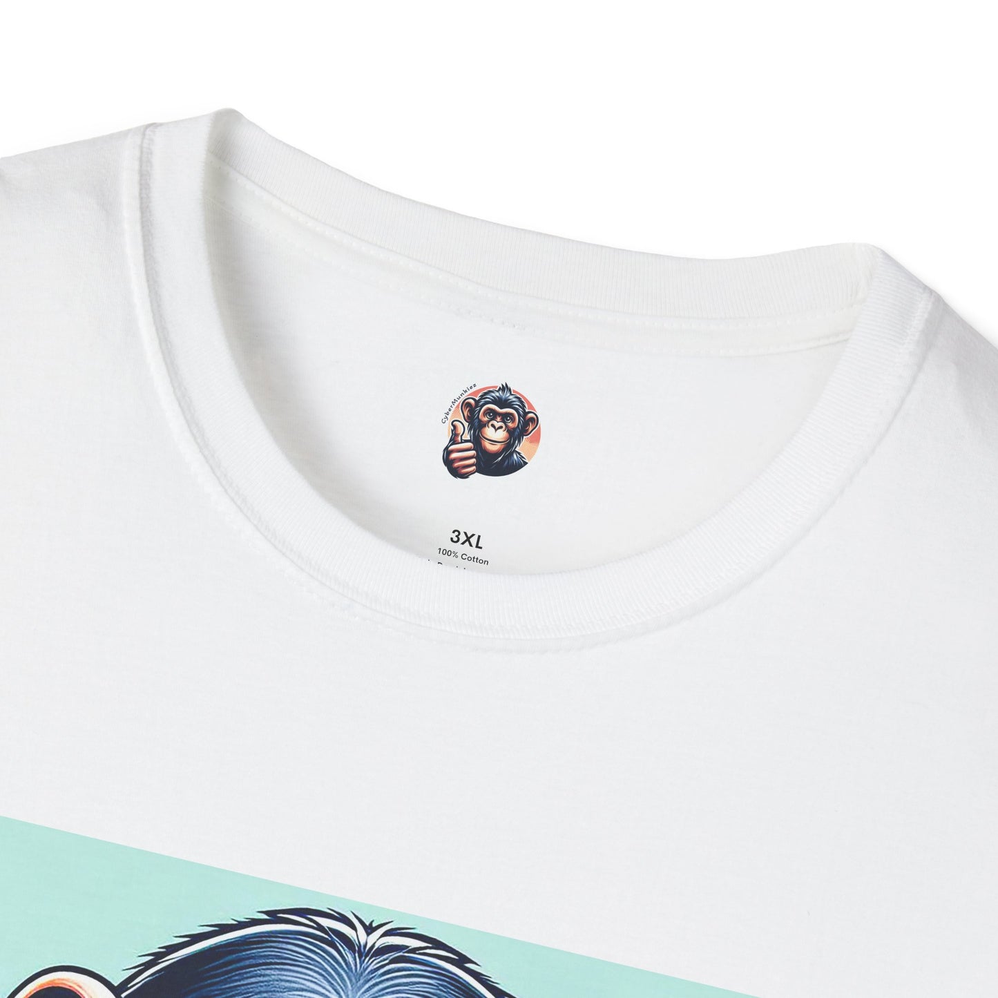 Chimp T-Shirt Printify   