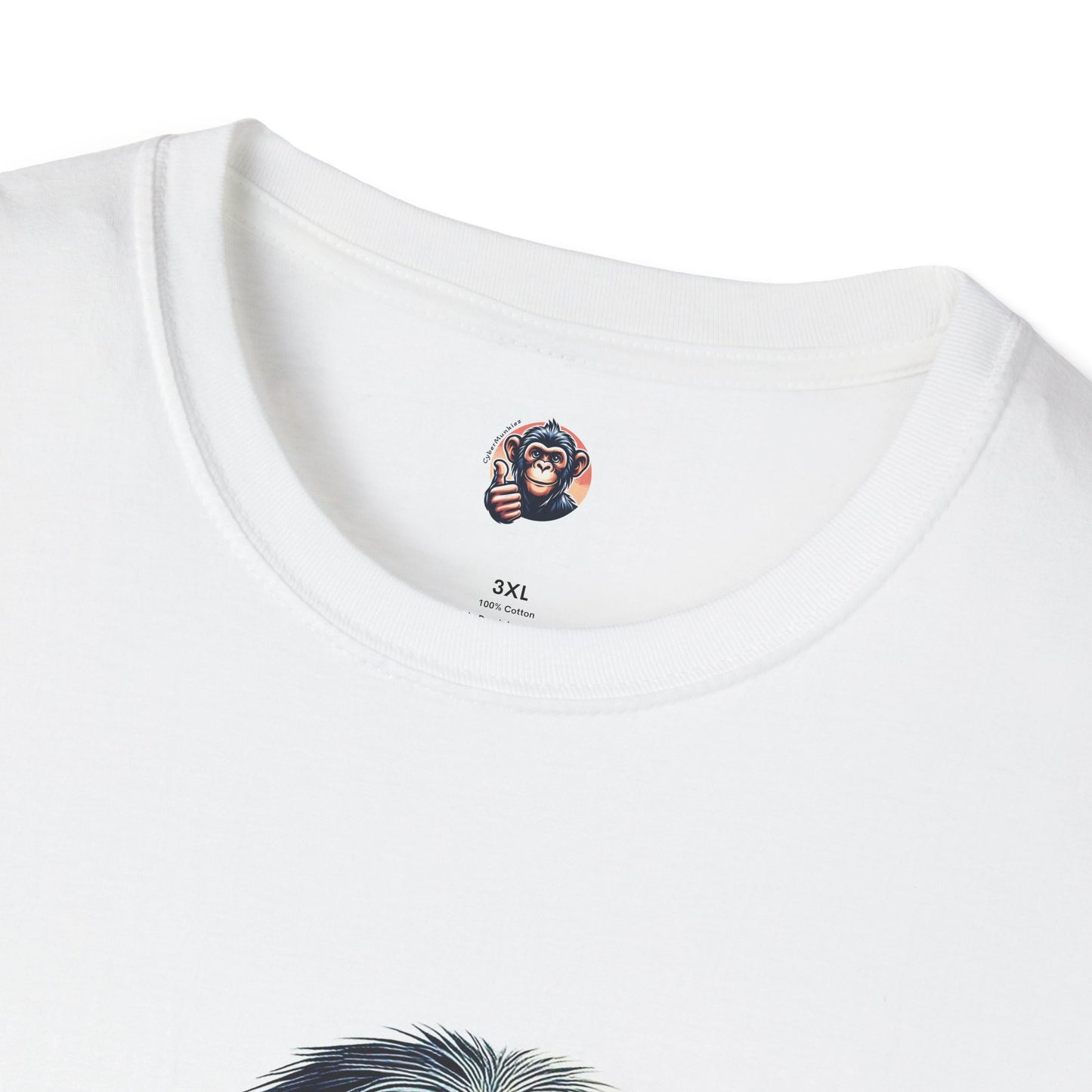 Chimp T-Shirt Printify   