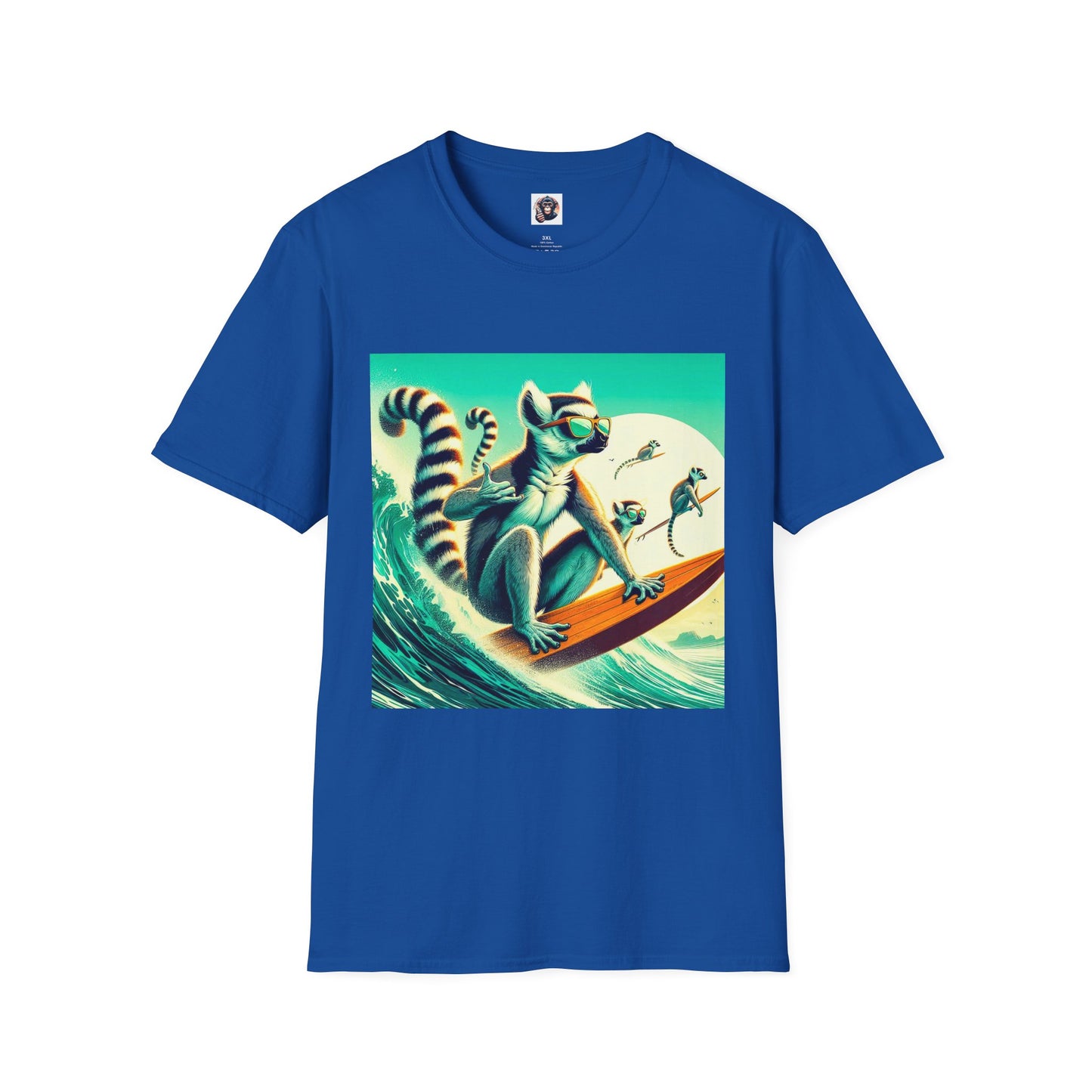 Lemurs T-Shirt Printify XS Royal 