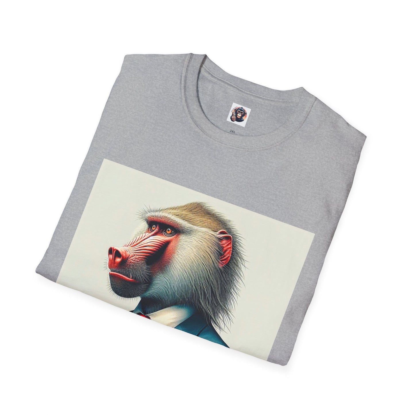 Baboon T-Shirt Printify   