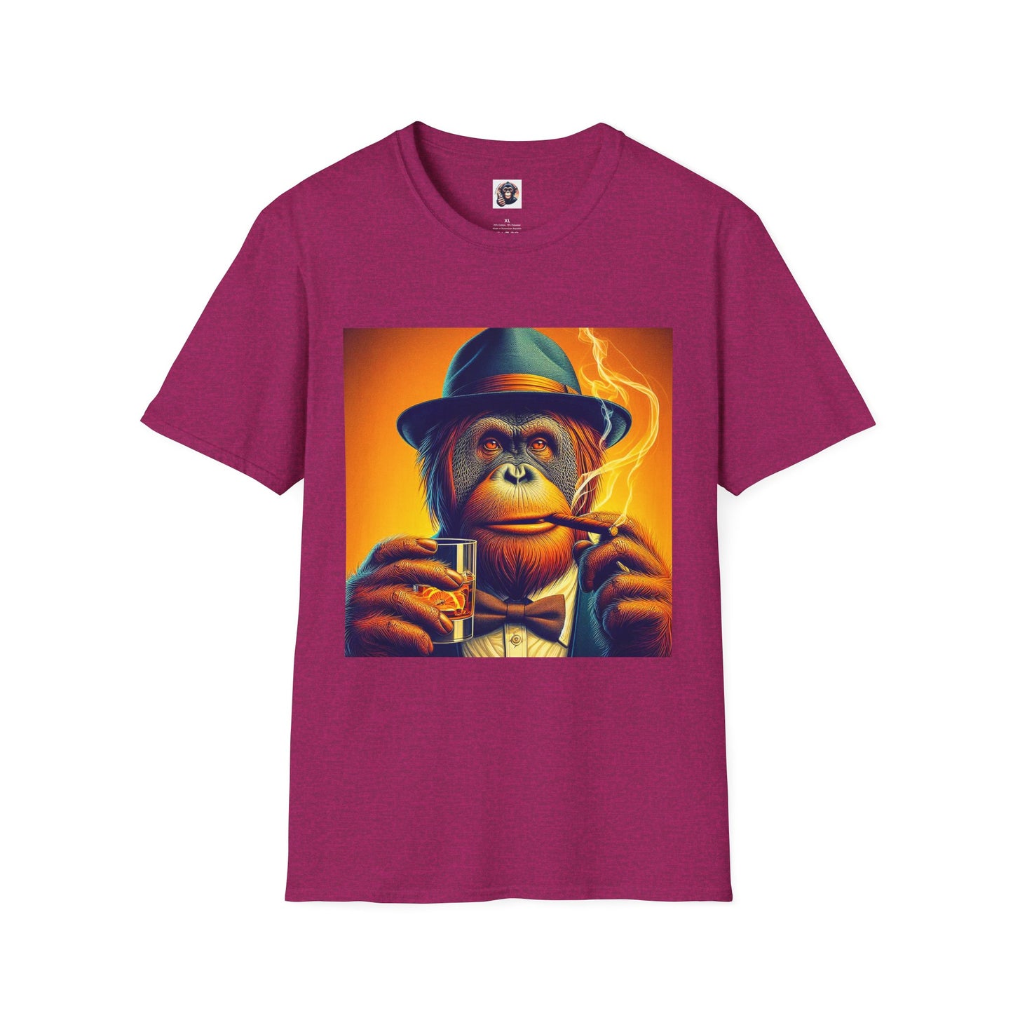 Orangutans T-Shirt Printify S Antique Heliconia 