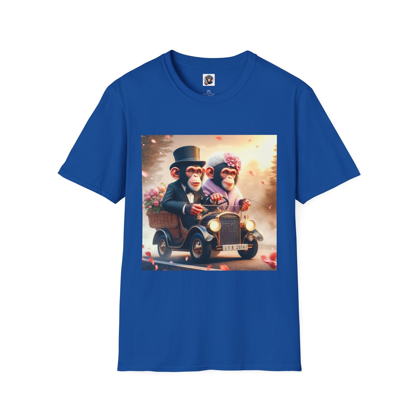 Wacky Chimp T-Shirt Printify XS Royal 