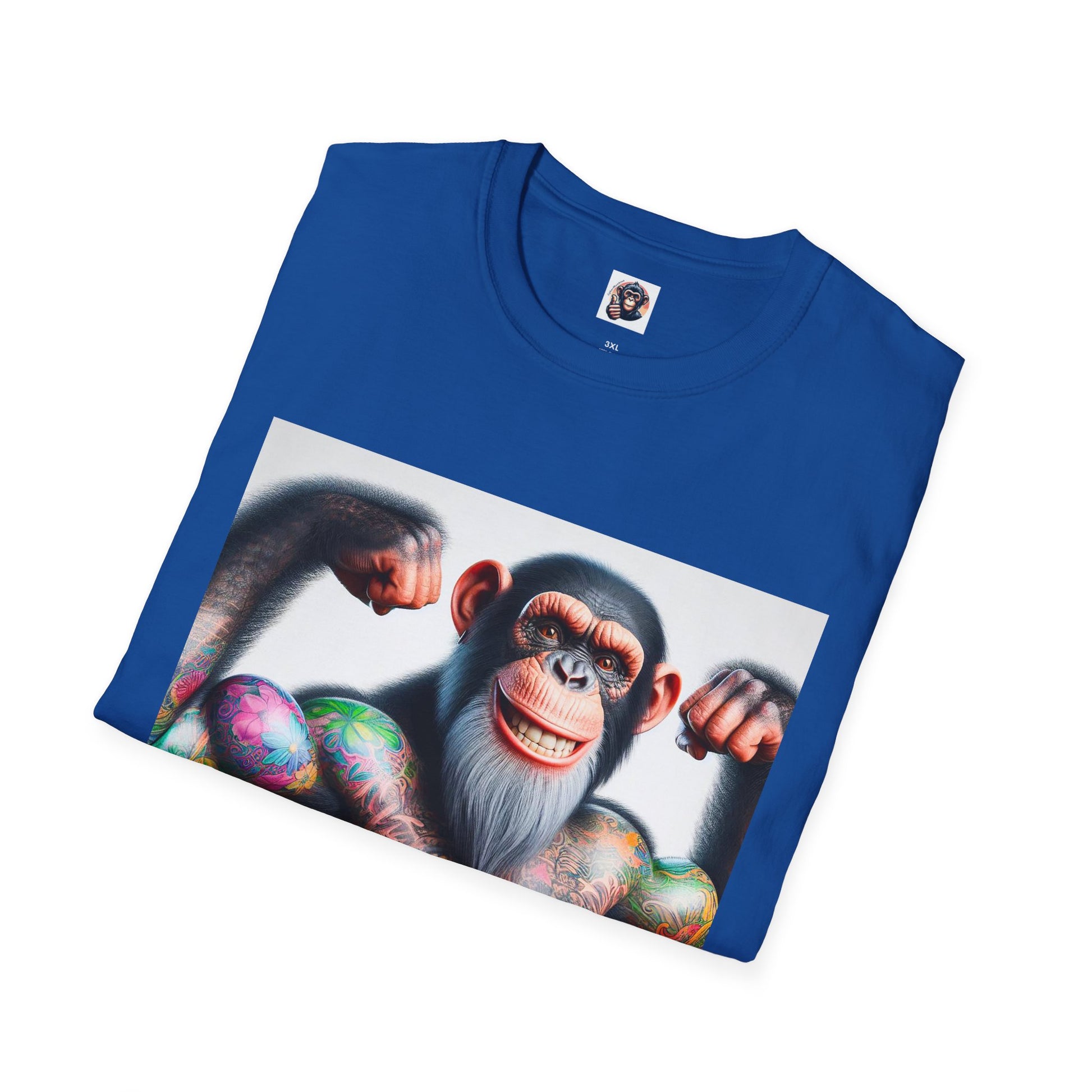 Chimp T-Shirt Printify   