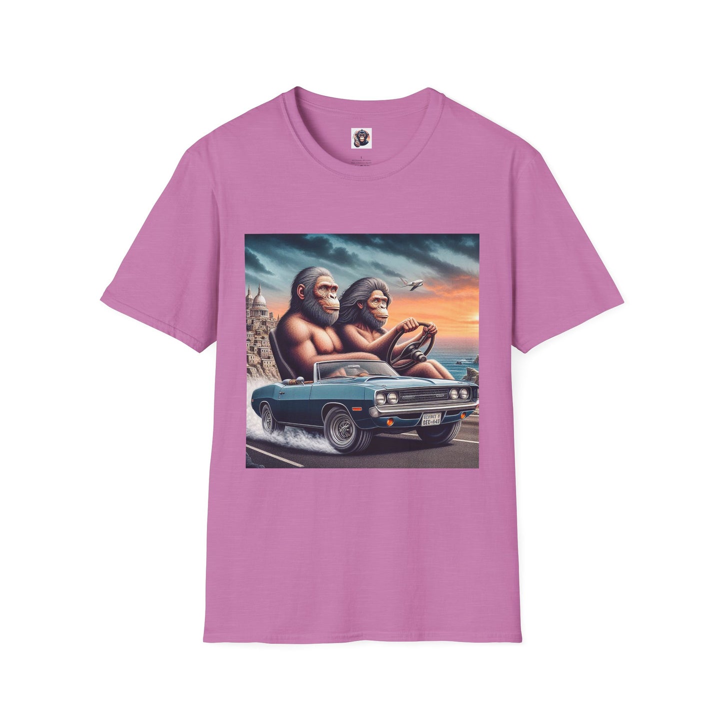 Wacky Homo Sapiens T-Shirt Printify S Heather Radiant Orchid 