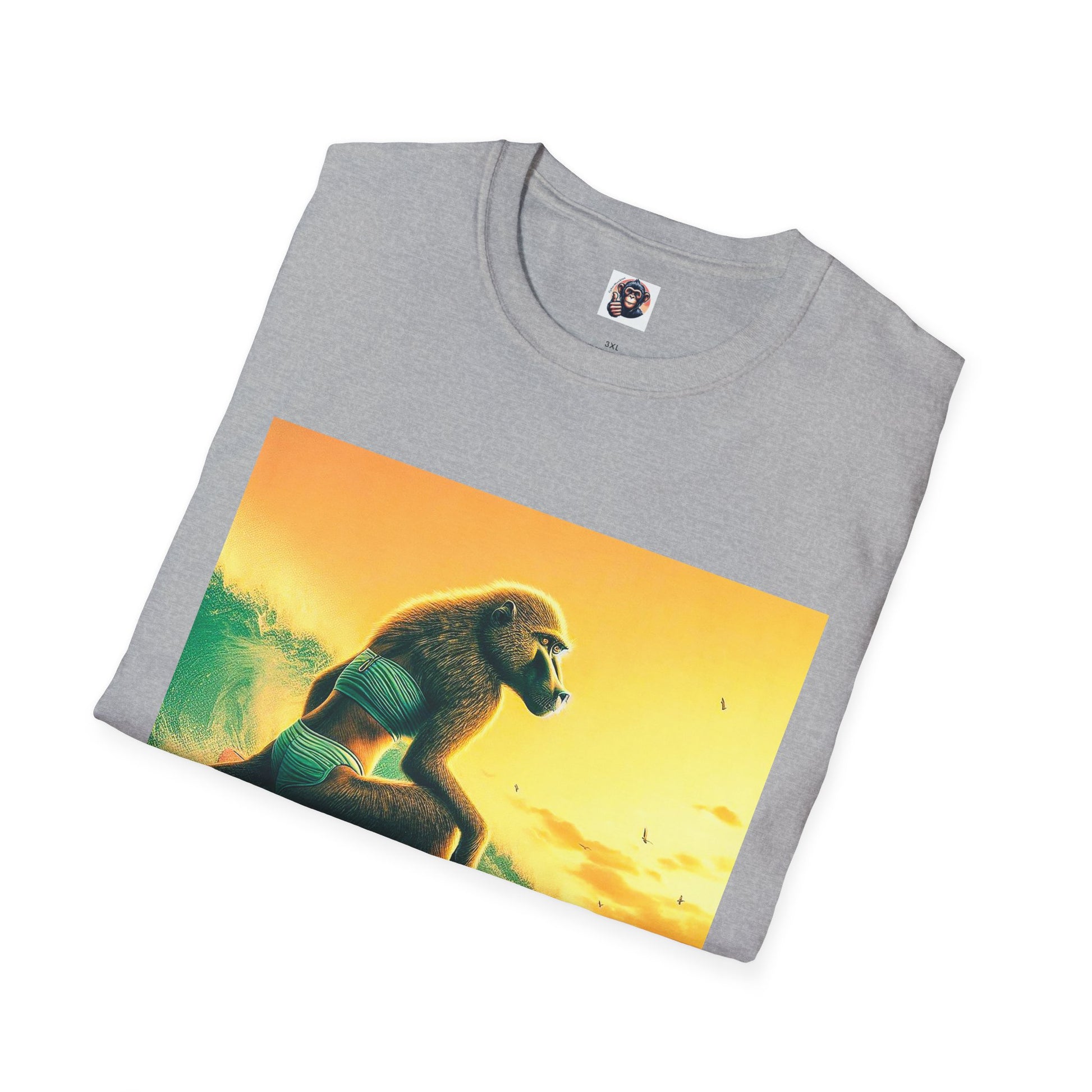 Baboon T-Shirt Printify   