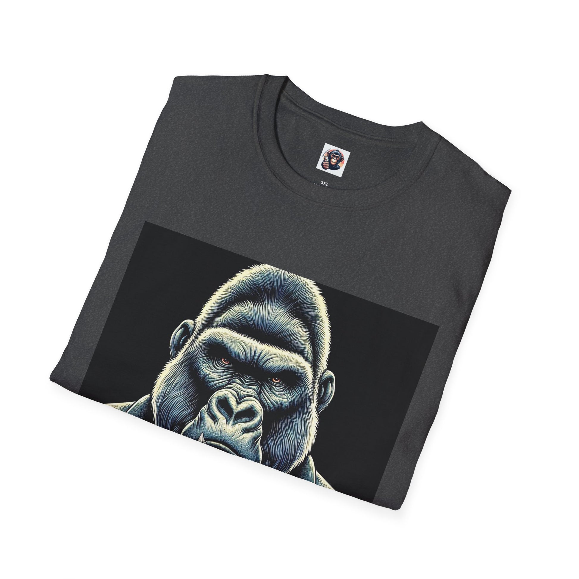 Gorilla T-Shirt Printify   