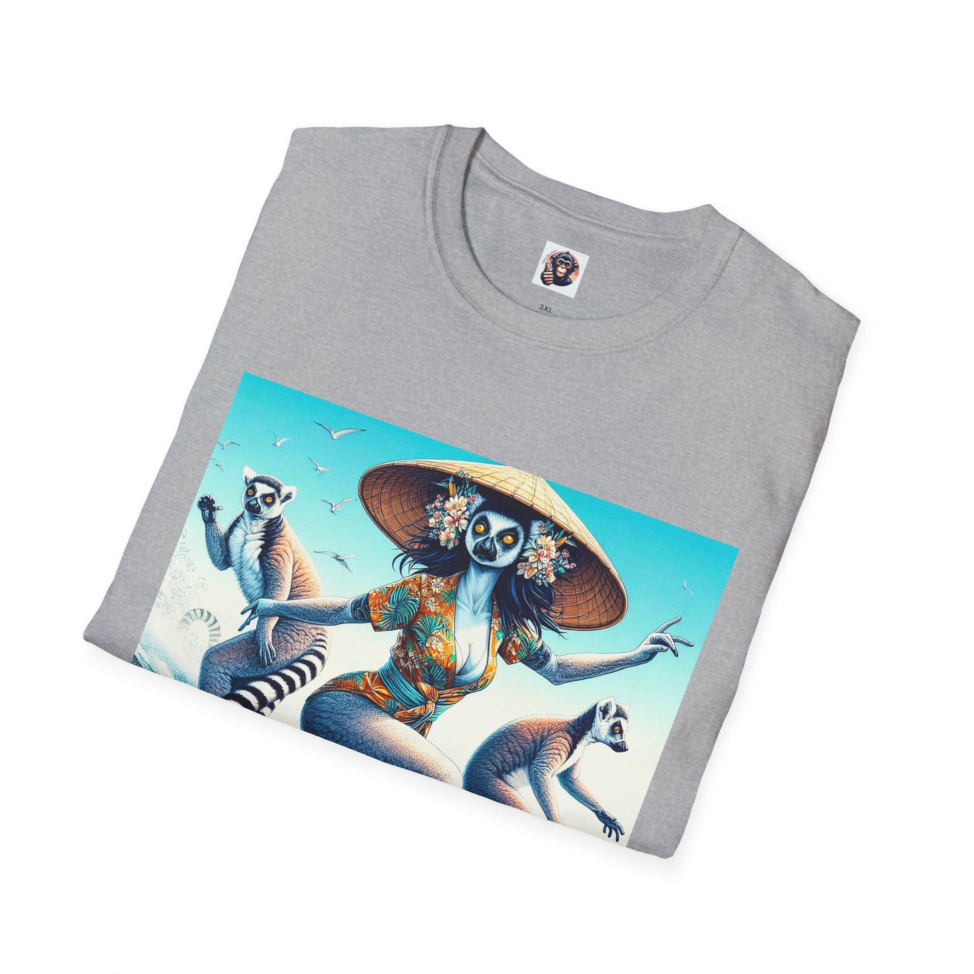 Lemurs ocean party T-Shirt Printify