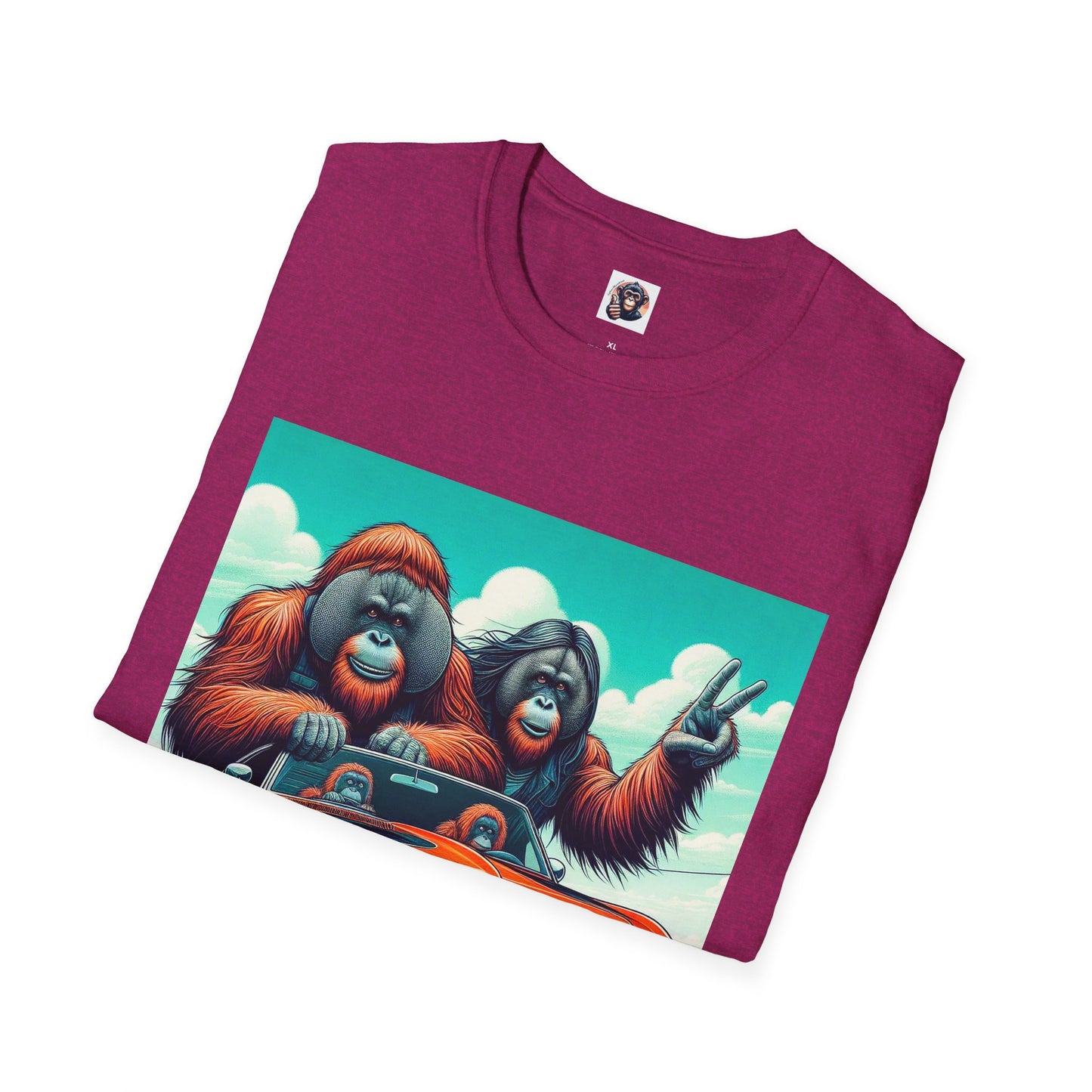 Wacky Orangutans T-Shirt Printify   