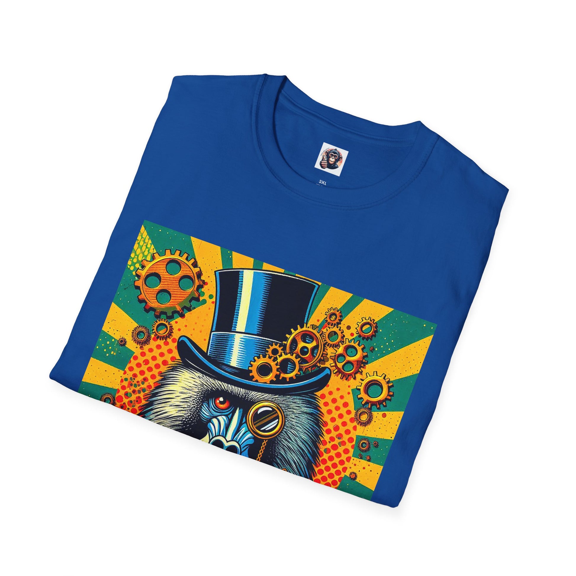 Baboon steam punk T-Shirt Printify