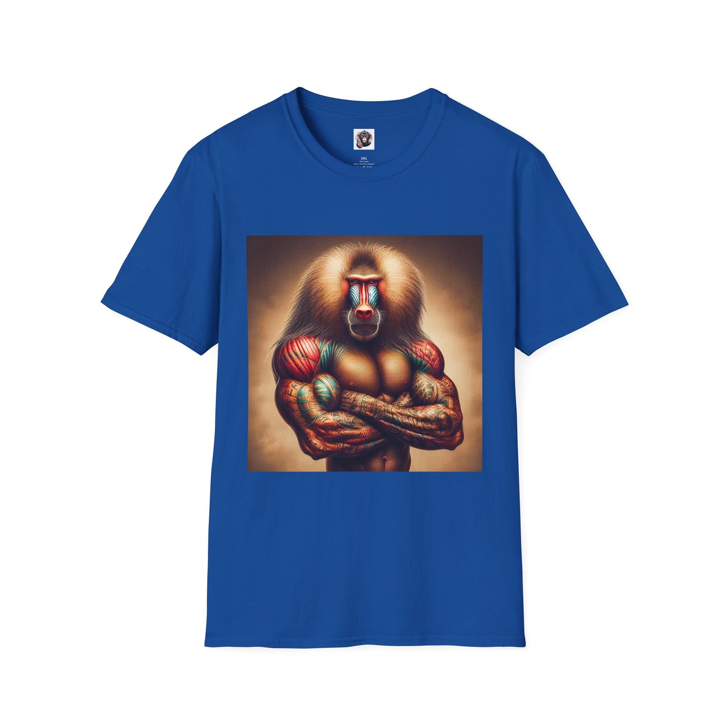 Baboon T-Shirt Printify XS Royal 