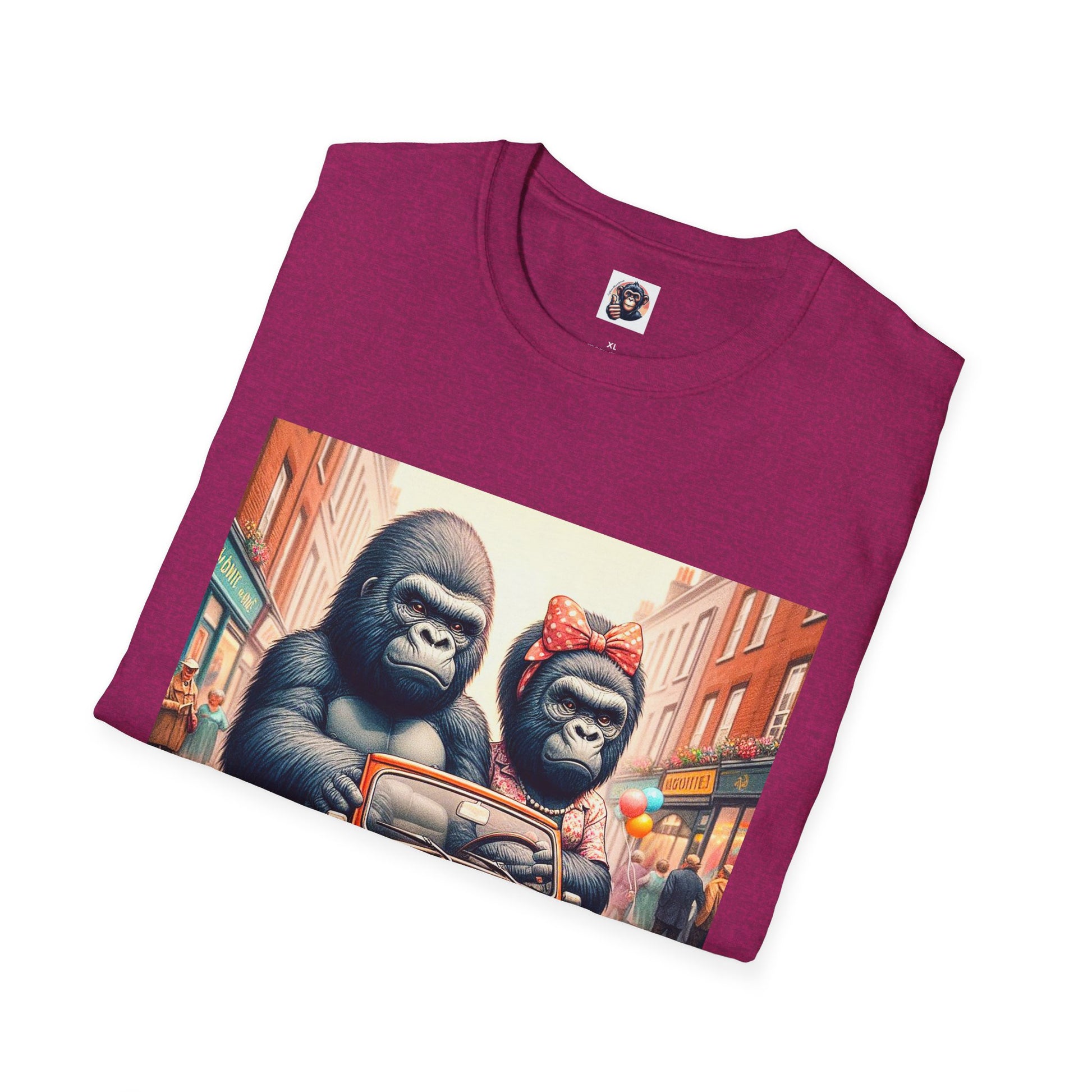 Wacky Gorilla T-Shirt Printify   